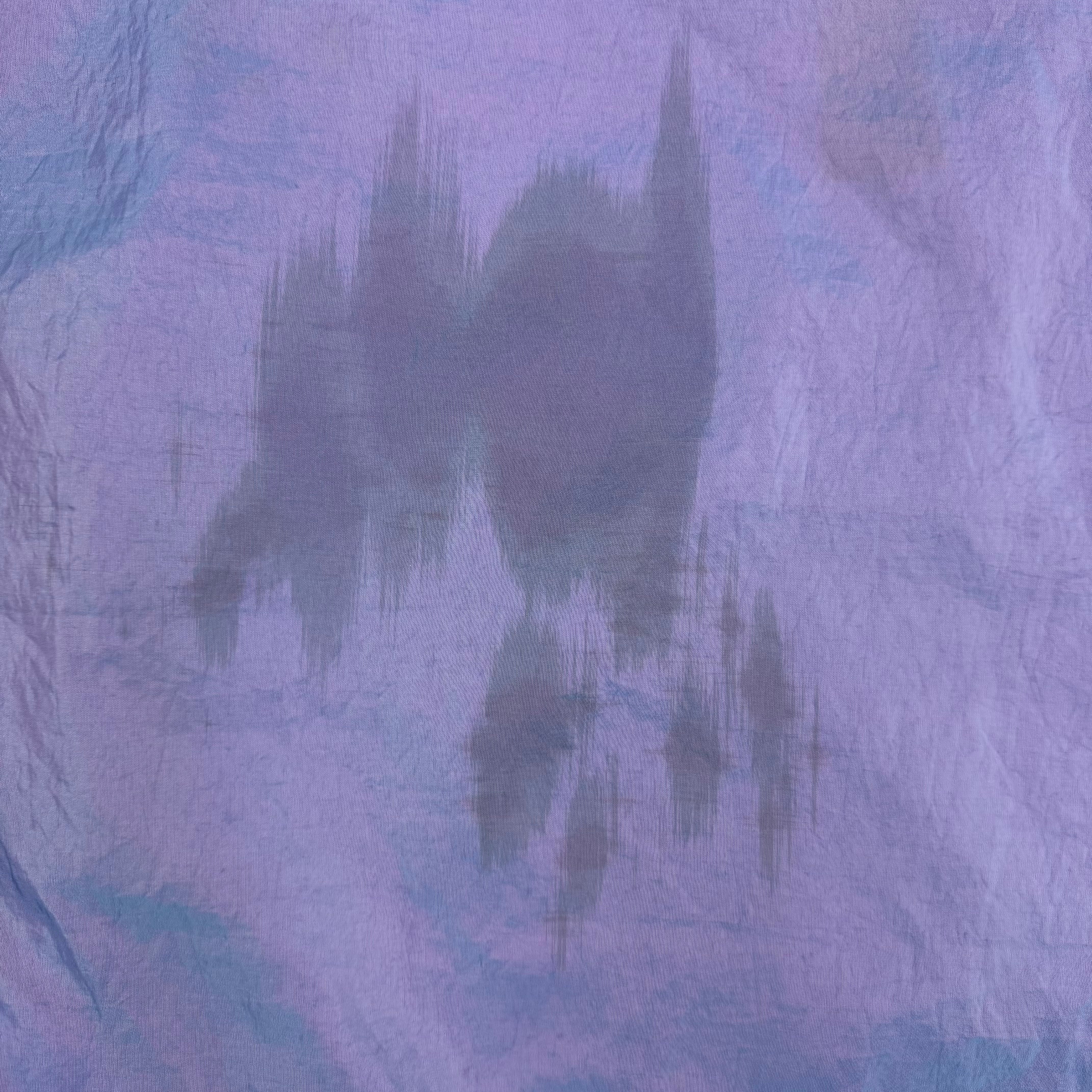 Vintage Surf Style Iridescent Anorak Purple