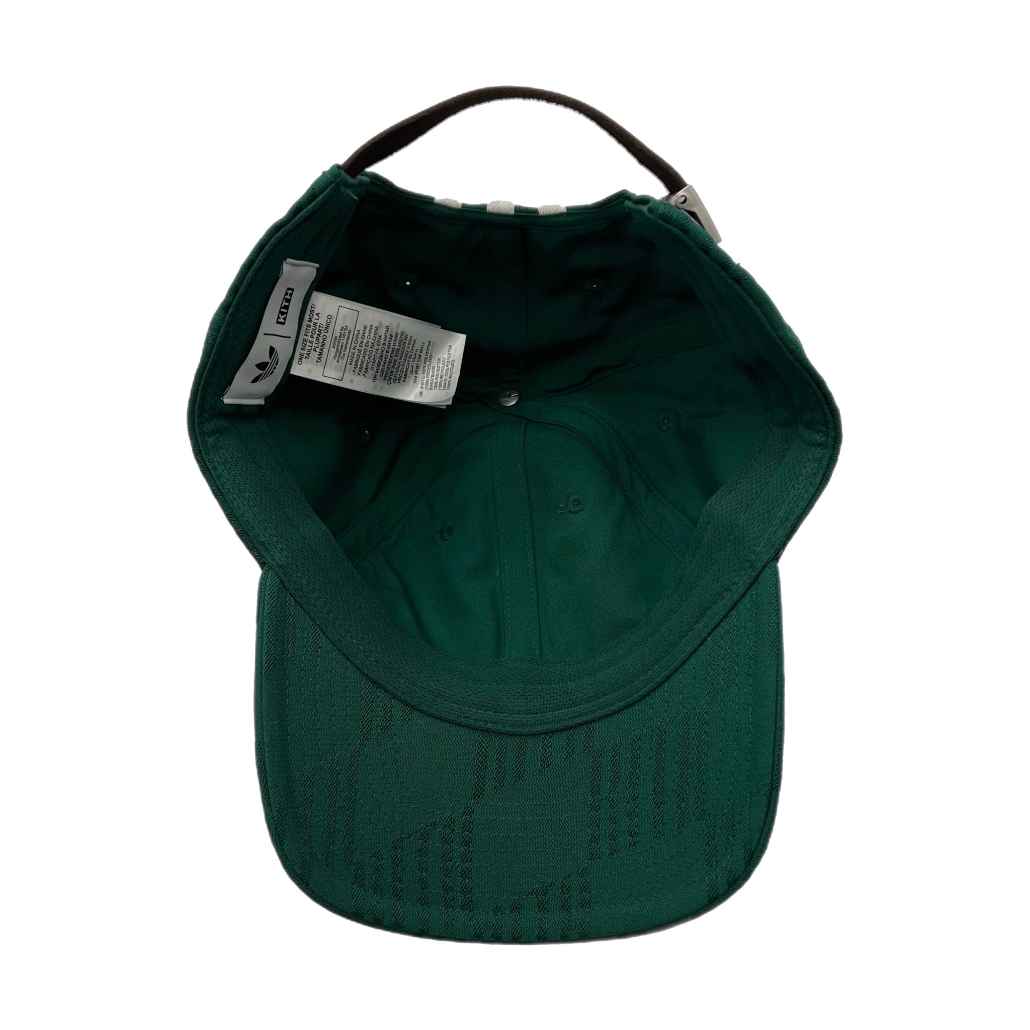 Kith x Adidas Football Jacquard Hat Green
