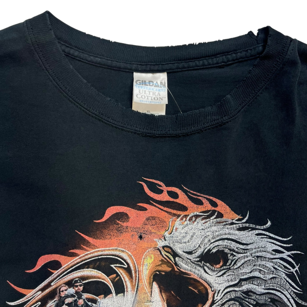 Vintage 2006 Myrtle Beach Bike Week Long Sleeve T-Shirt Black
