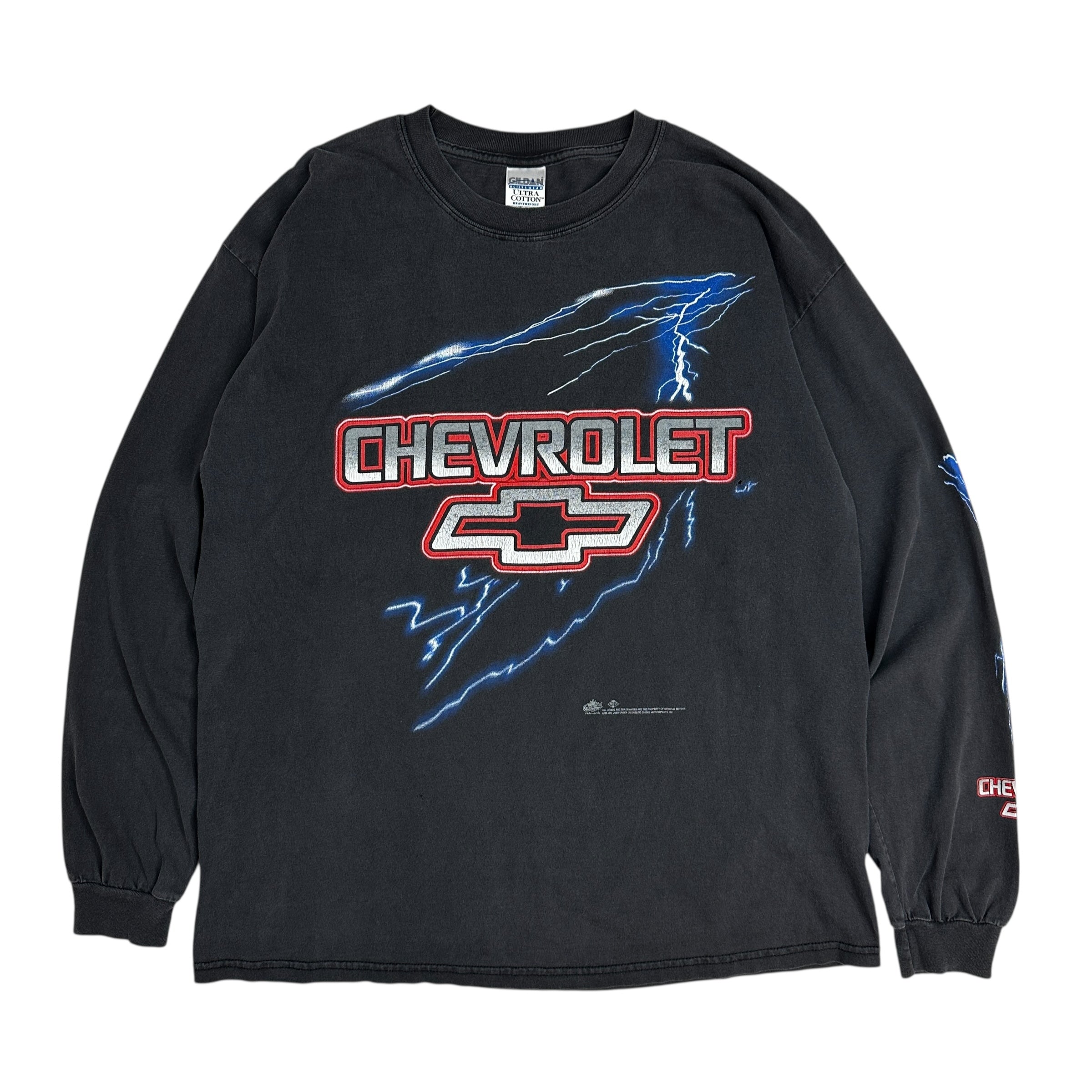 Vintage Chevrolet Racing Lightning Long-sleeve