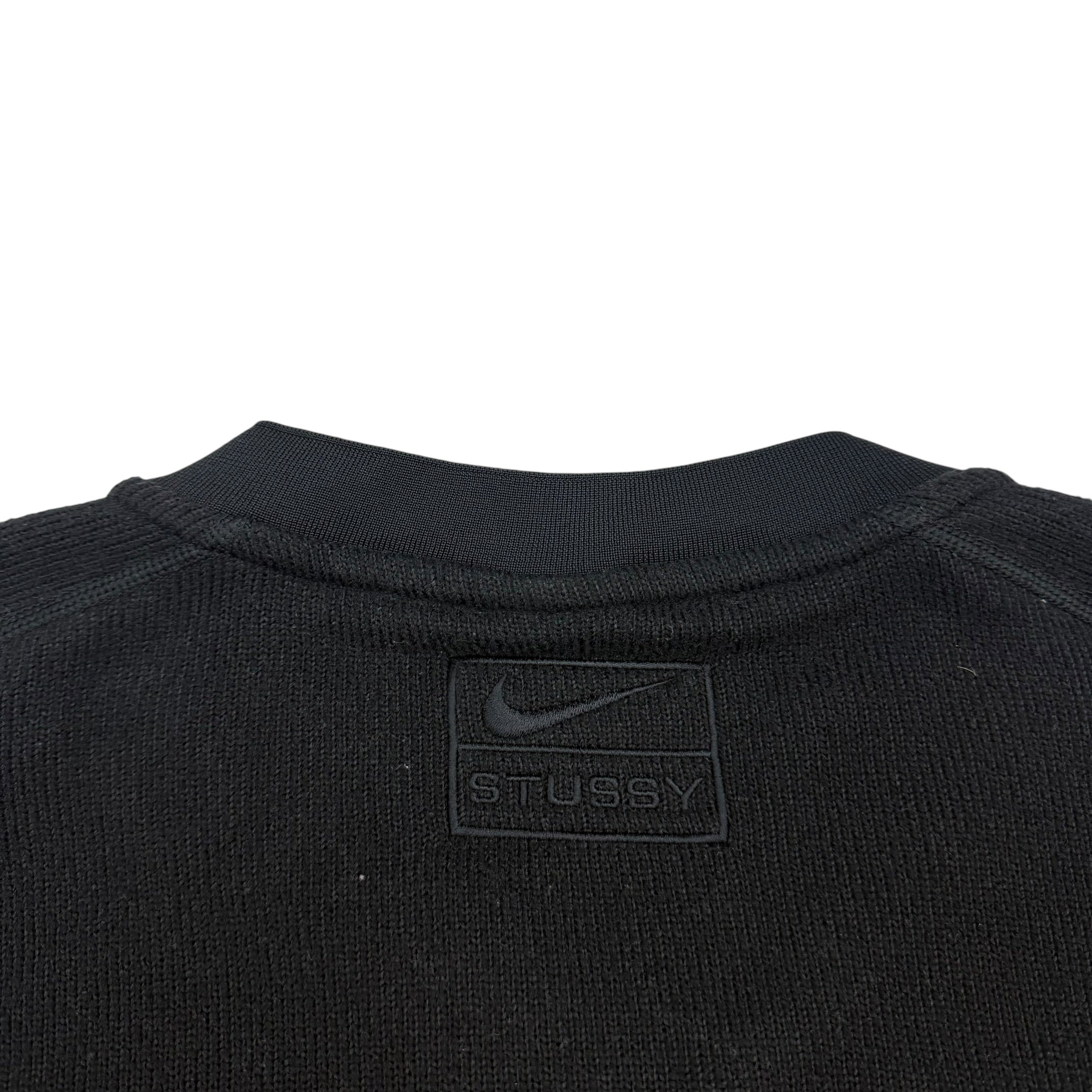 Nike X Stussy Fleece Thermal Top Black