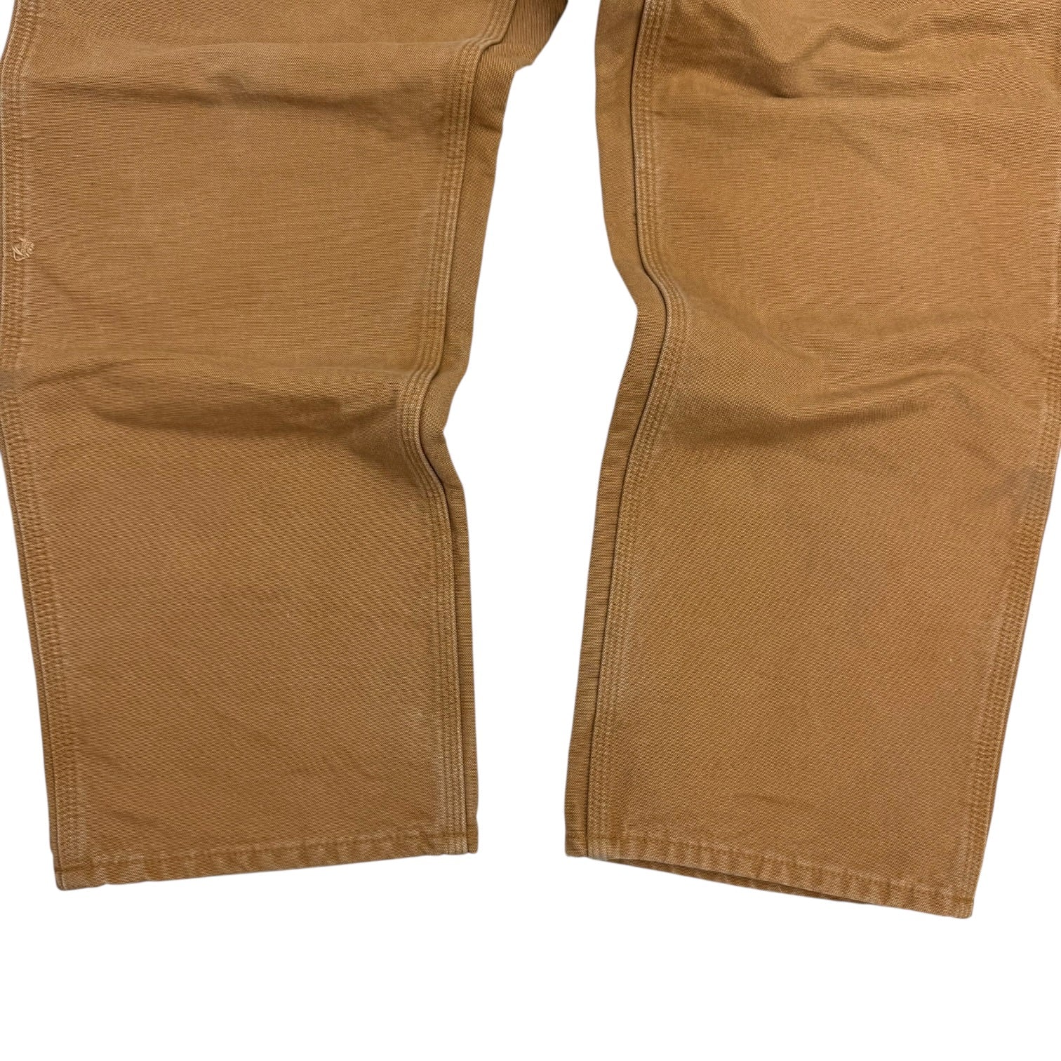 Vintage Carhartt Dungaree Blanket Lined Pants Tan