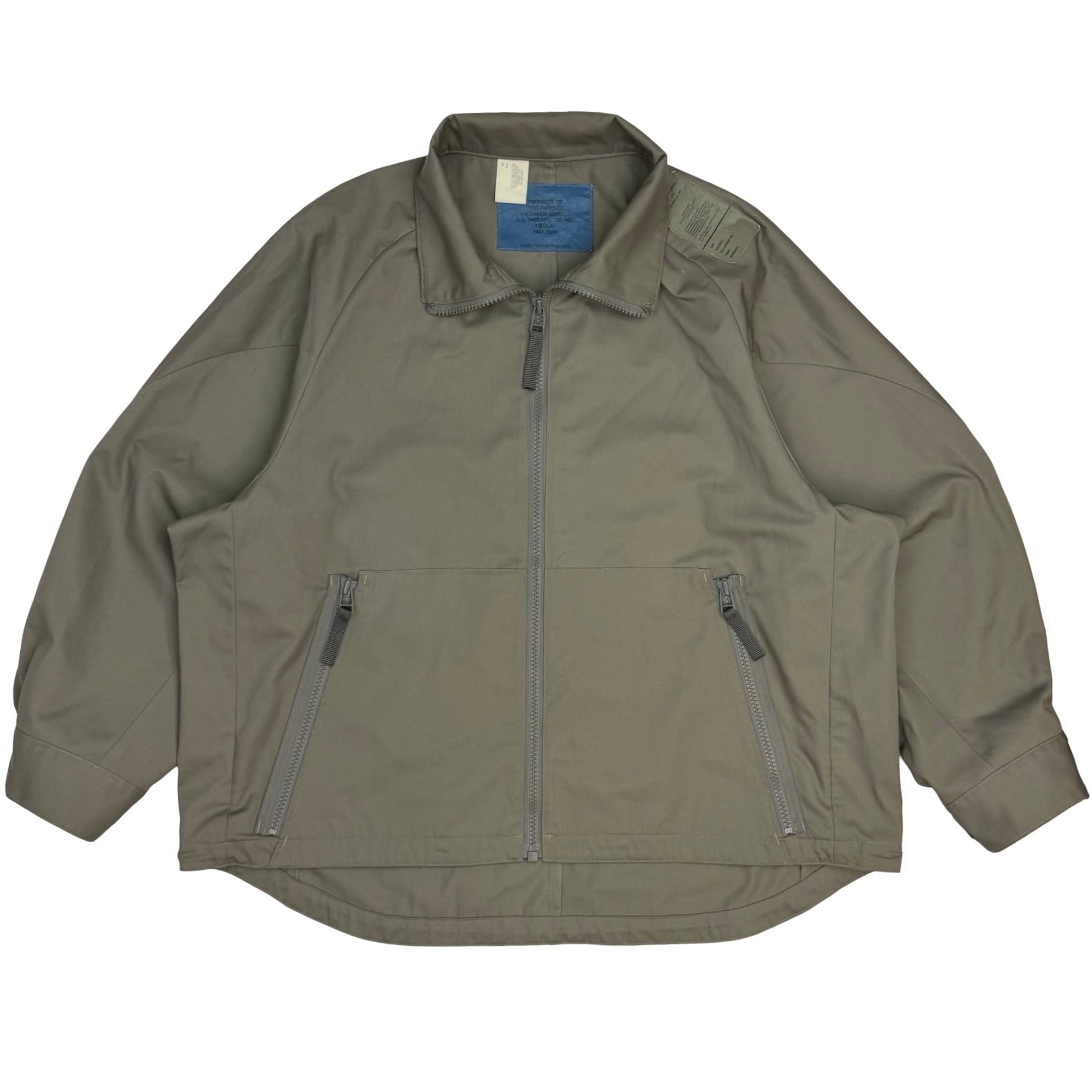 N.HOOLYWOOD Stand Collar Blouson Beige