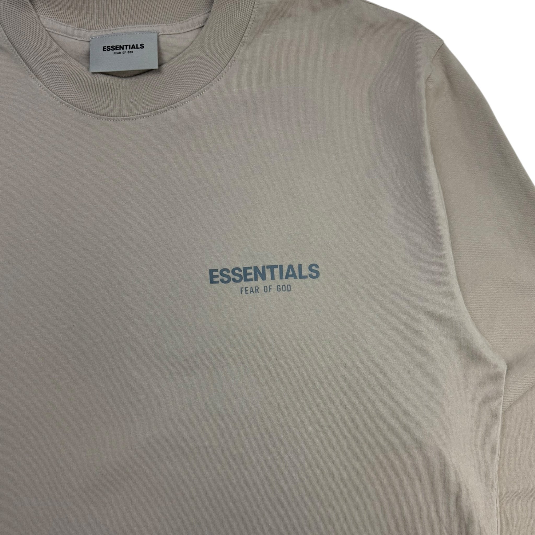 Essentials Spellout Longsleeve Oatmeal