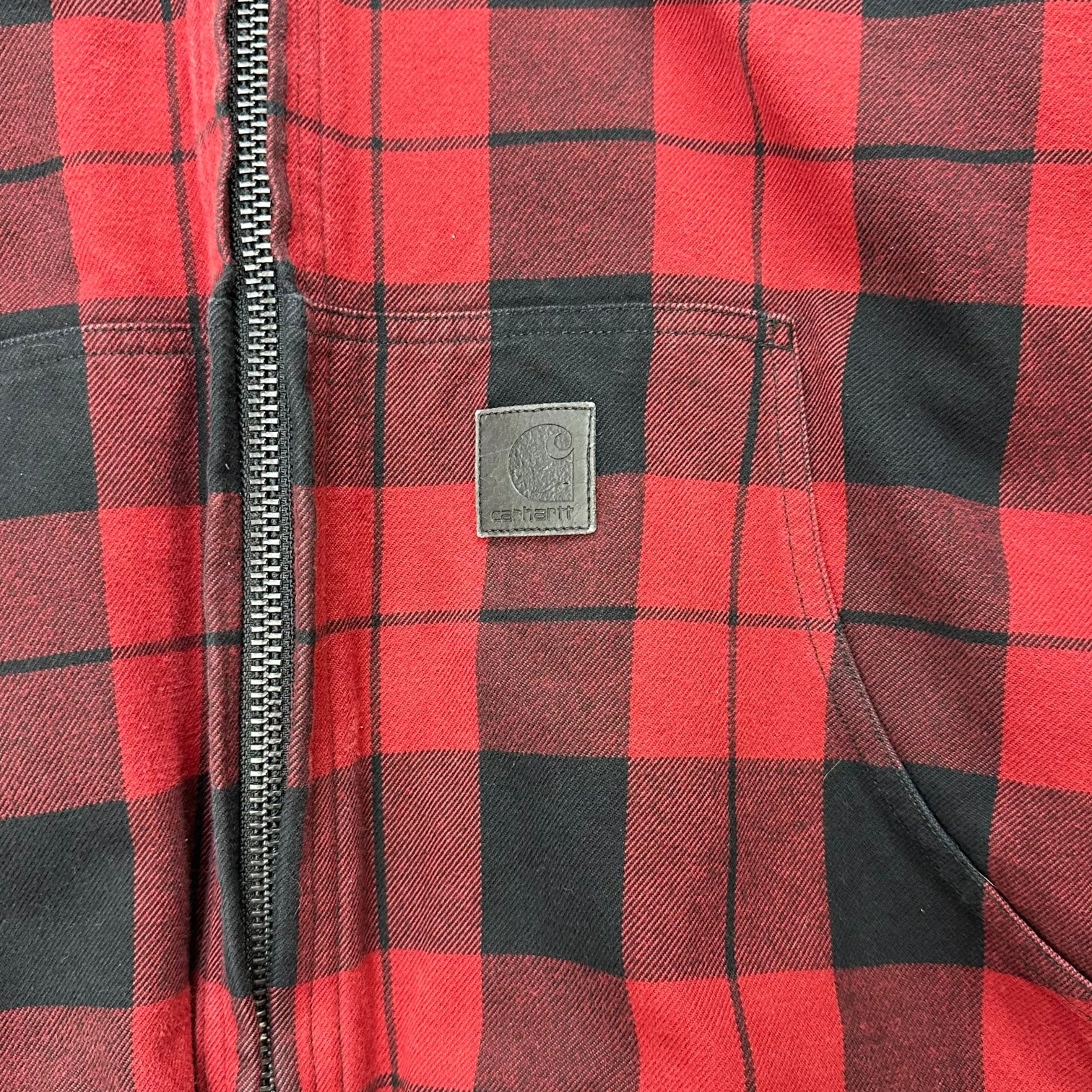 Vintage Carhartt Buffalo Plaid Full Zip Jacket