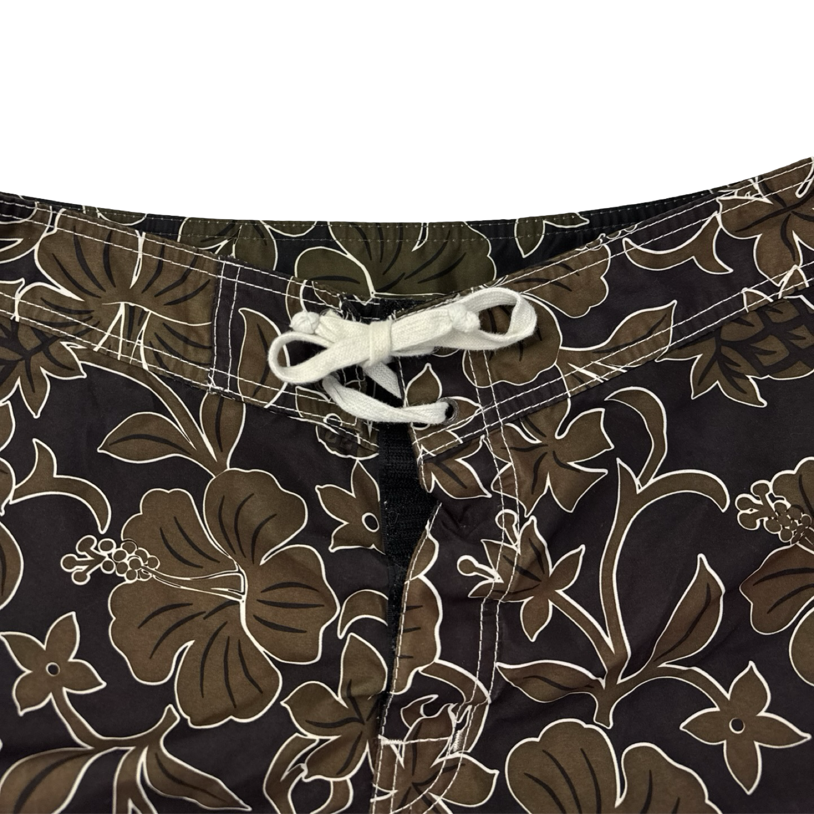 Y2K Billabong Surf Floral Board Shorts Brown
