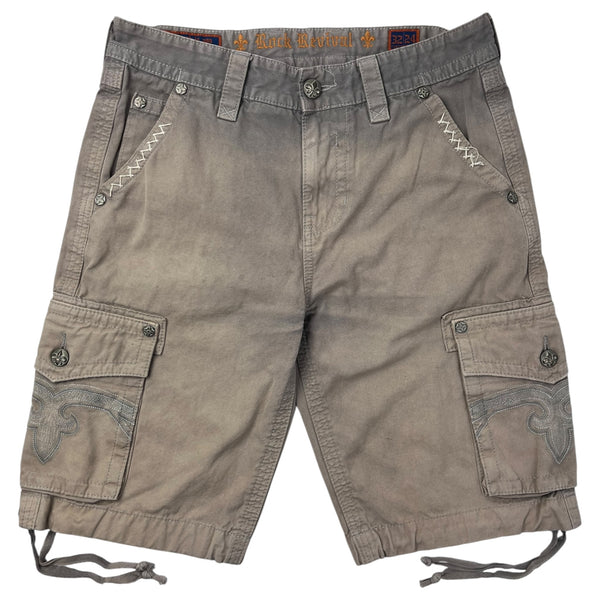 Vintage Y2K Rock & Revival Faded Cargo Shorts