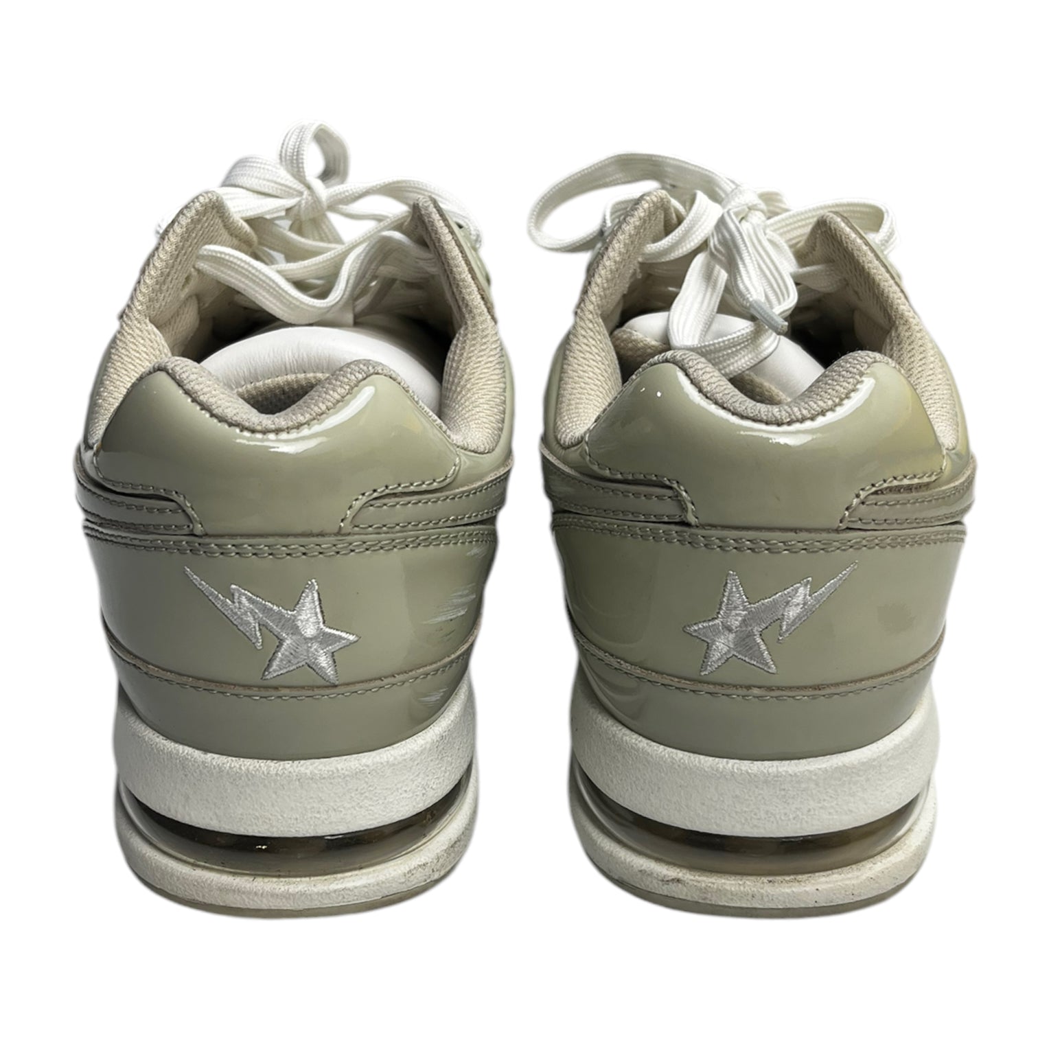 A Bathing Ape Bape Road Sta Beige White (Used)