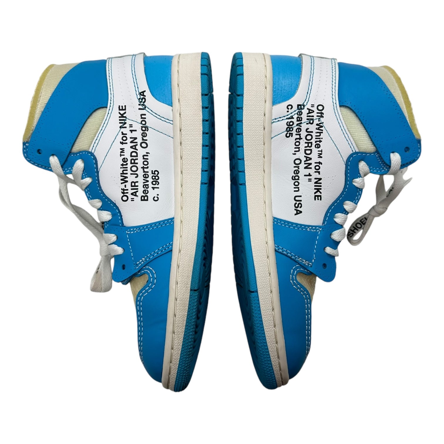 Jordan 1 Retro High Off-White University Blue (Used)