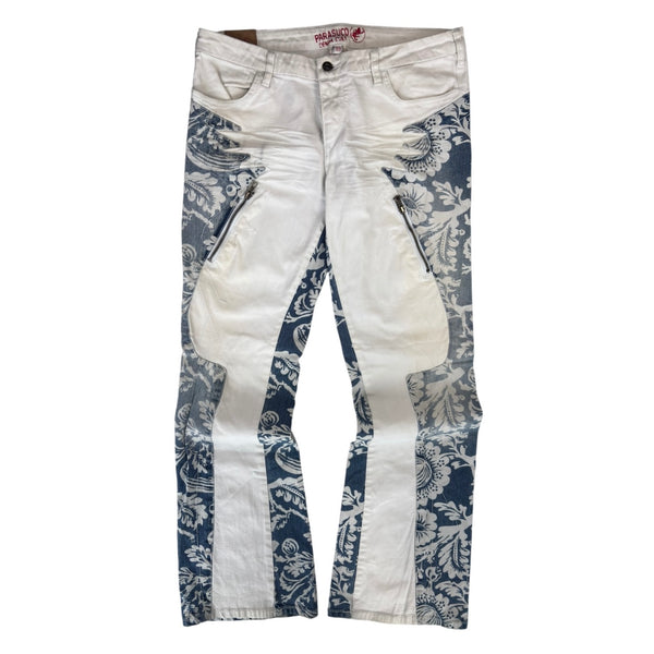 (W) Parasuco Denim Cult Floral Flair Jeans