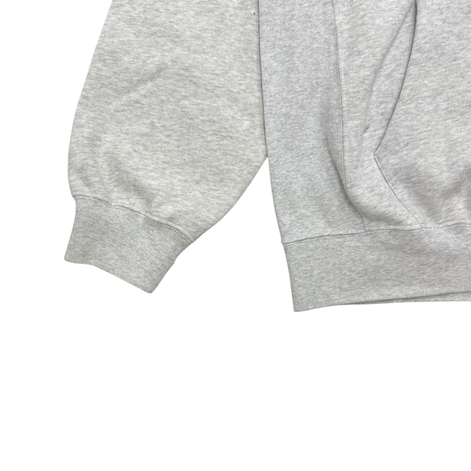 OVO Collegiate Zip Up Hoodie Heather Grey