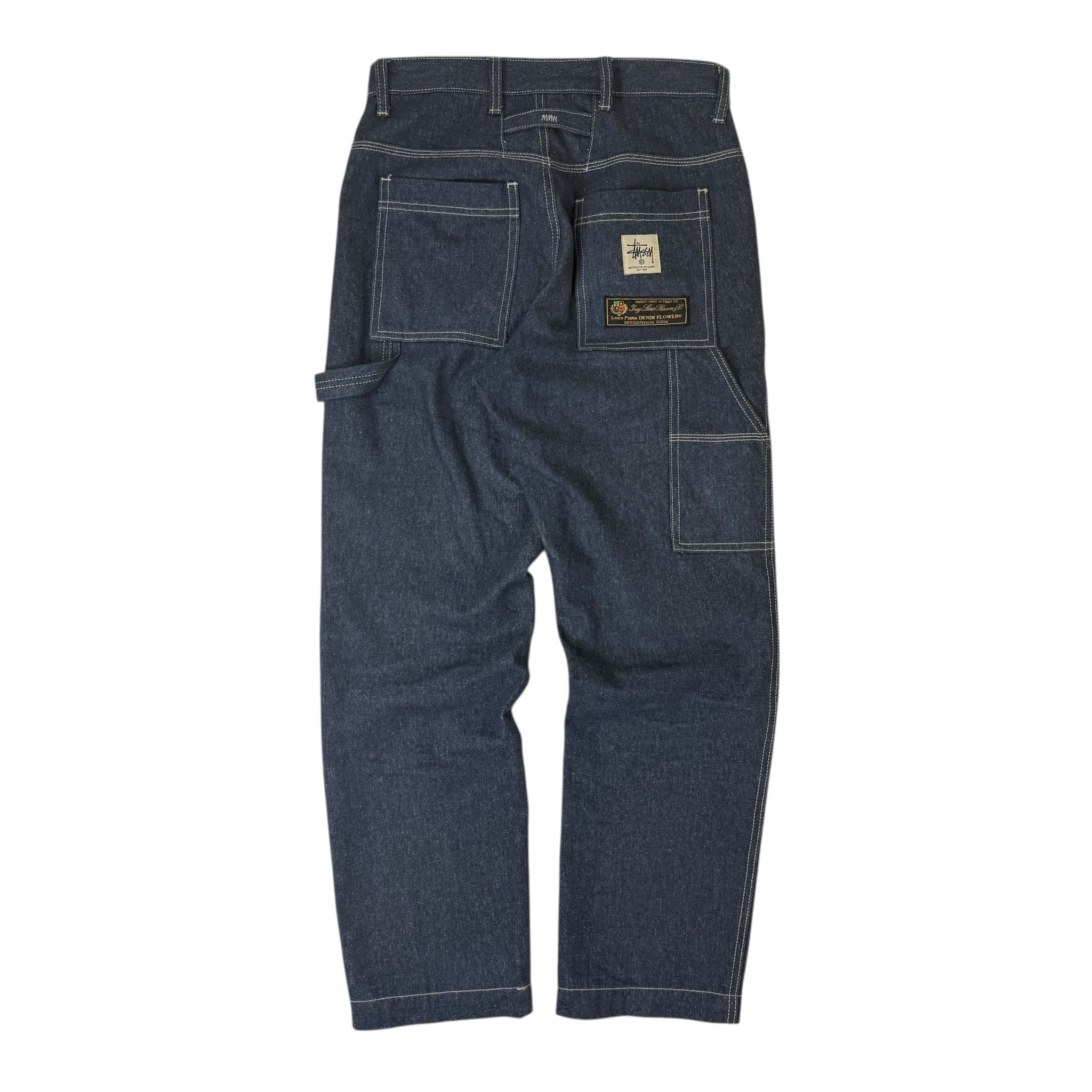 Stussy X Matthew Williams X Loro Piana Double Knee Denim