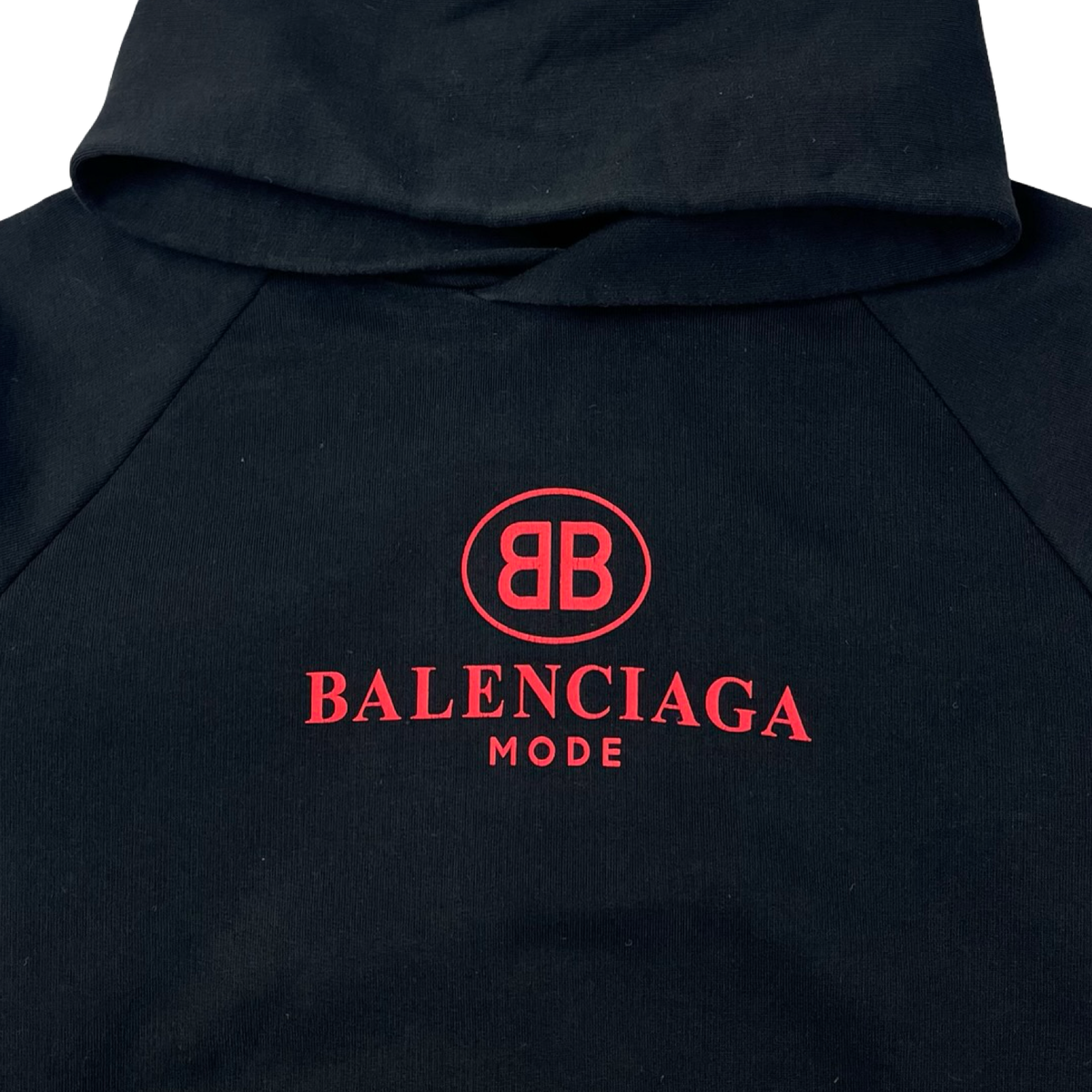 Balenciaga BB Mode Hoodie Red/Black