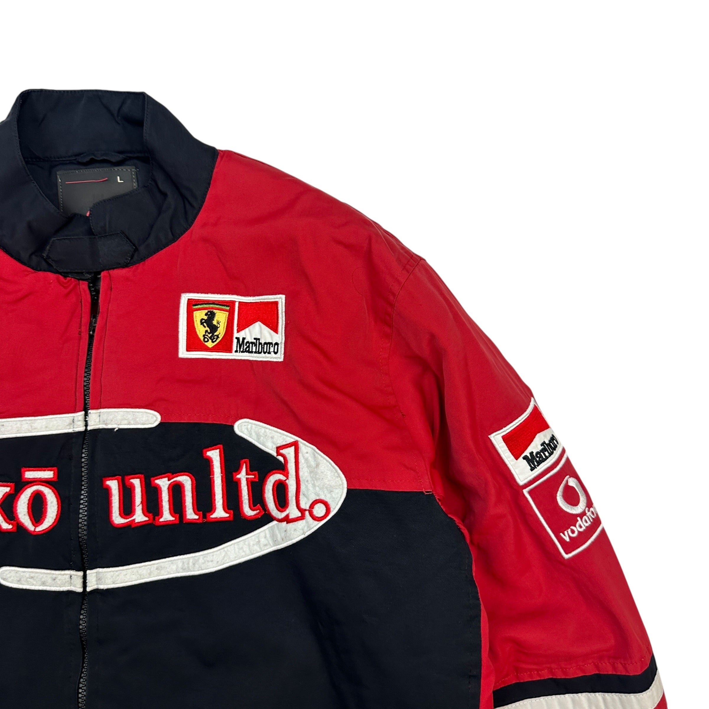 Ecko Unltd Marlboro/Shell Racing Jacket Red/Black