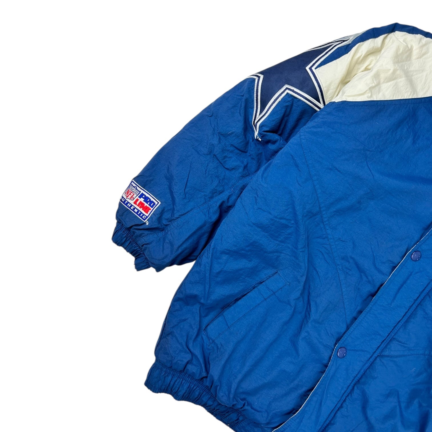 Vintage Starter Dallas Cowboys Jacket Blue/White