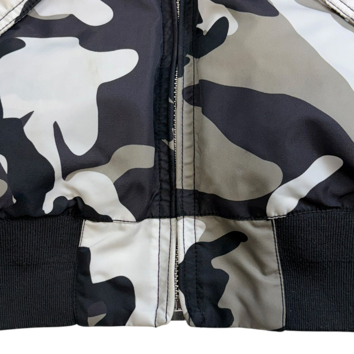 Stussy Flight Bomber Jacket Snow Camo