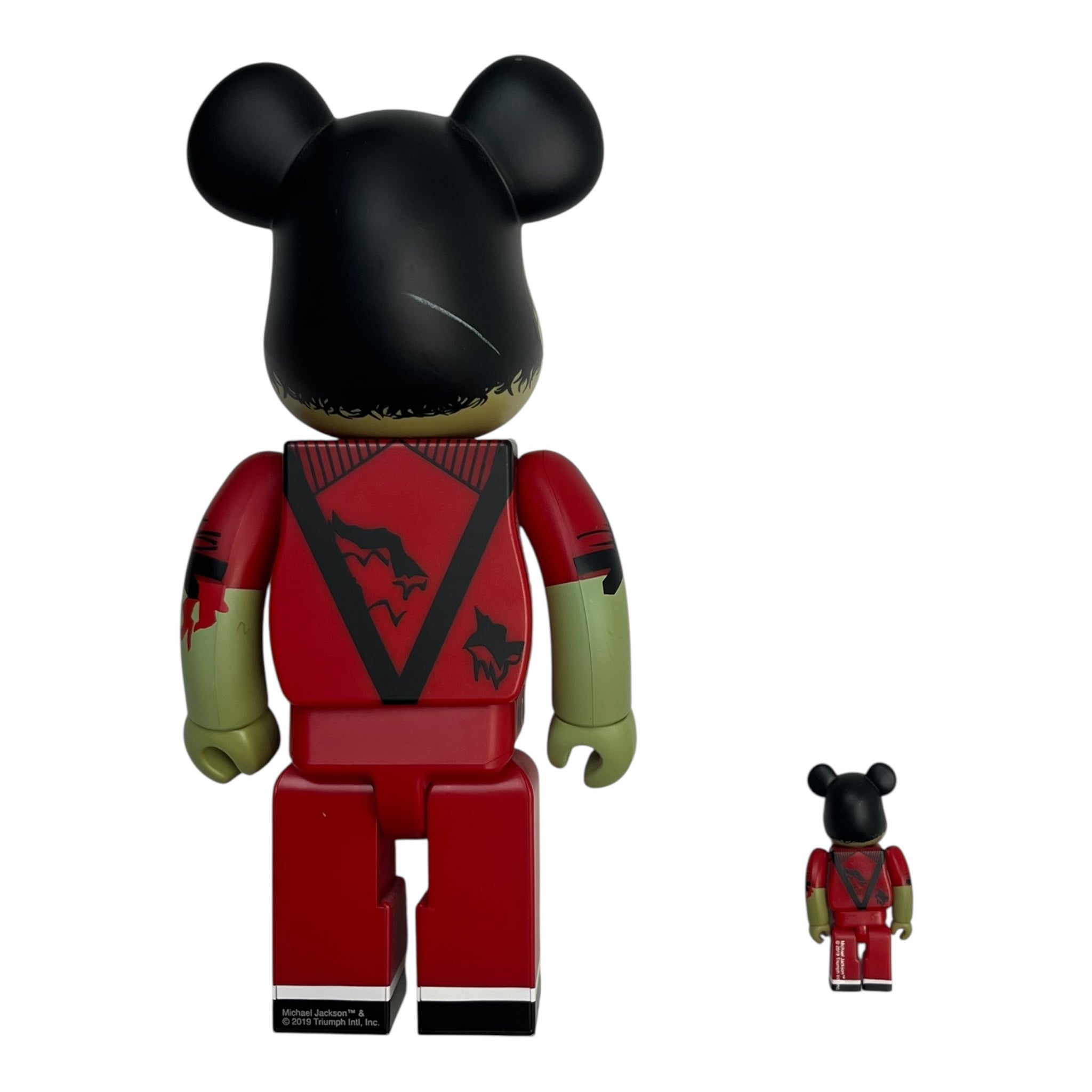 BearBrick Michael Jackson Zombie Vinyl Toy Set