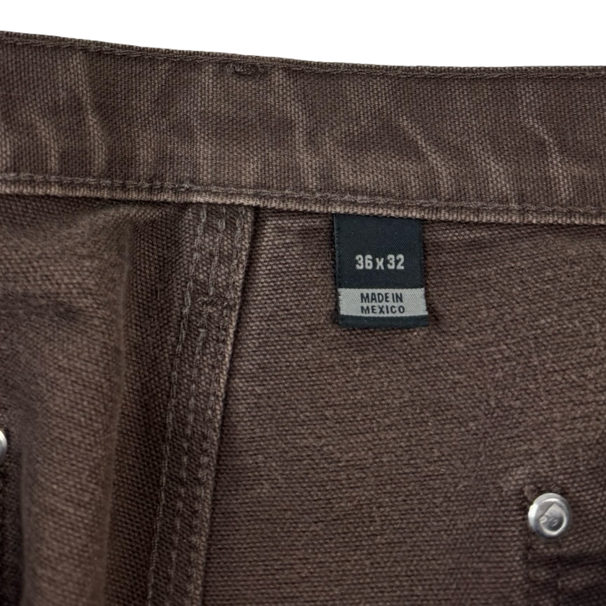 Vintage Carhartt Double Knee Bottoms Faded Chocolate