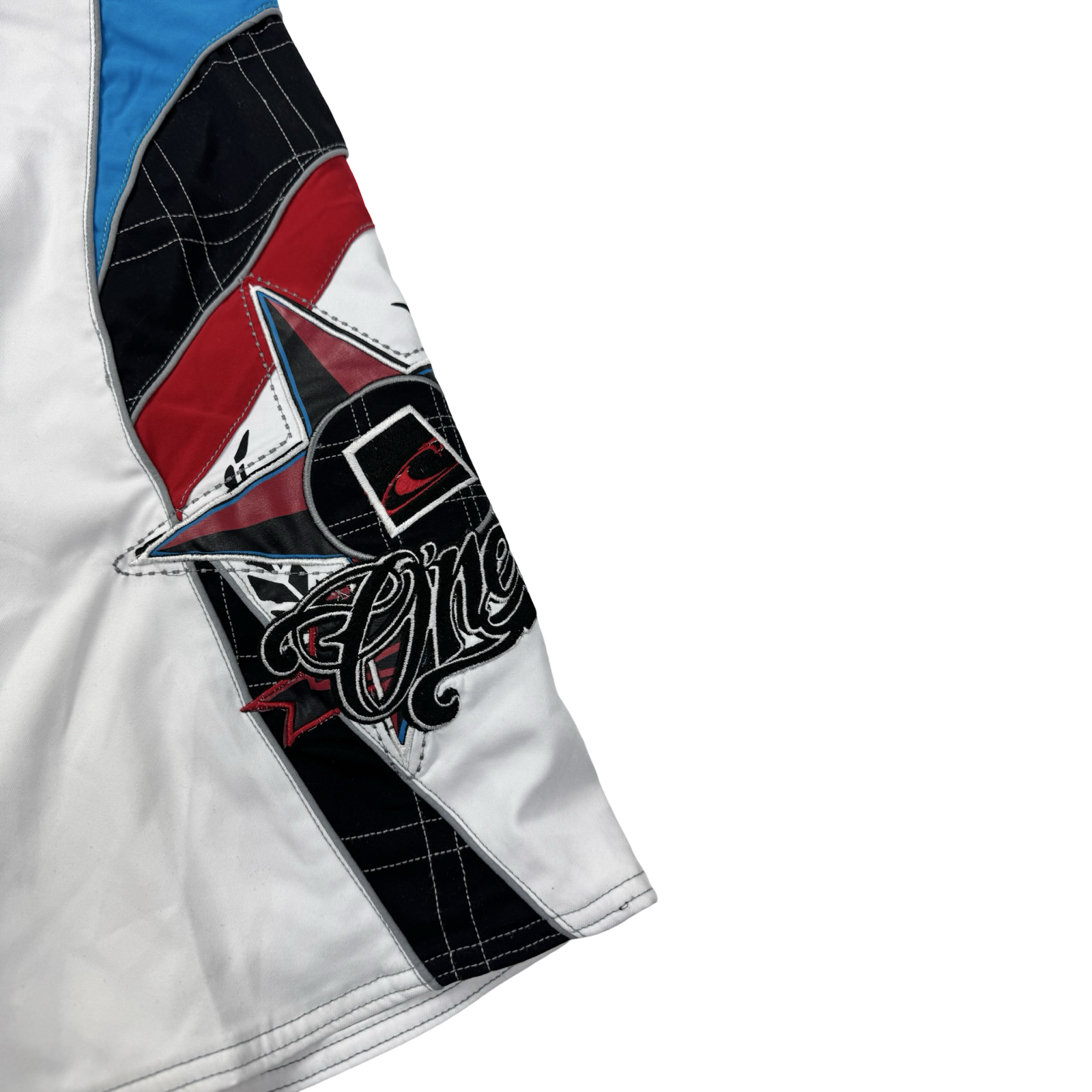 Y2K O’Neill Embroidered Surf Board Shorts White