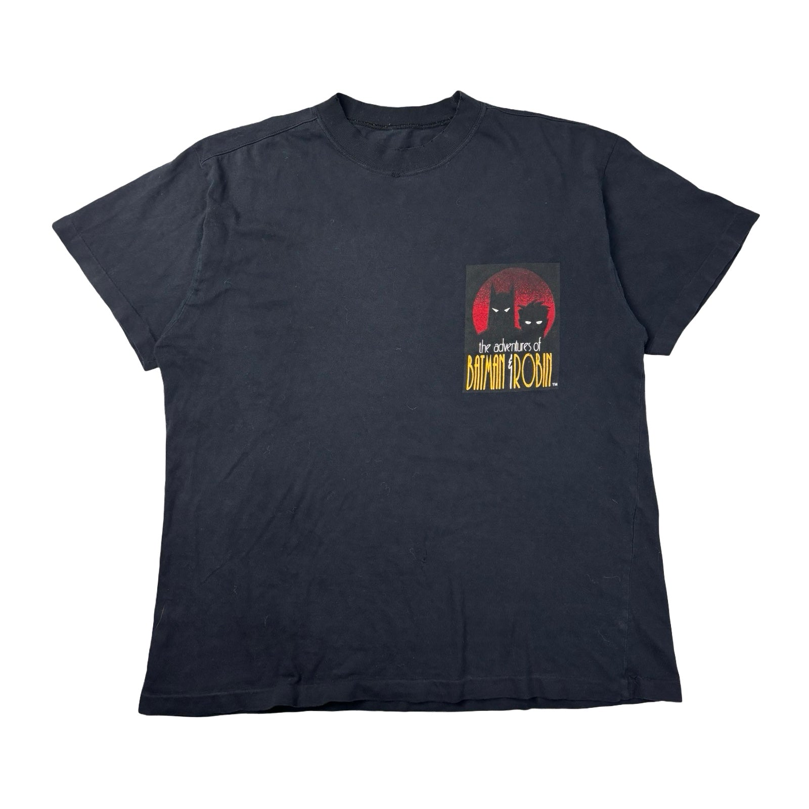 1994 The Adventures Of Batman & Robin Promo T-Shirt Black