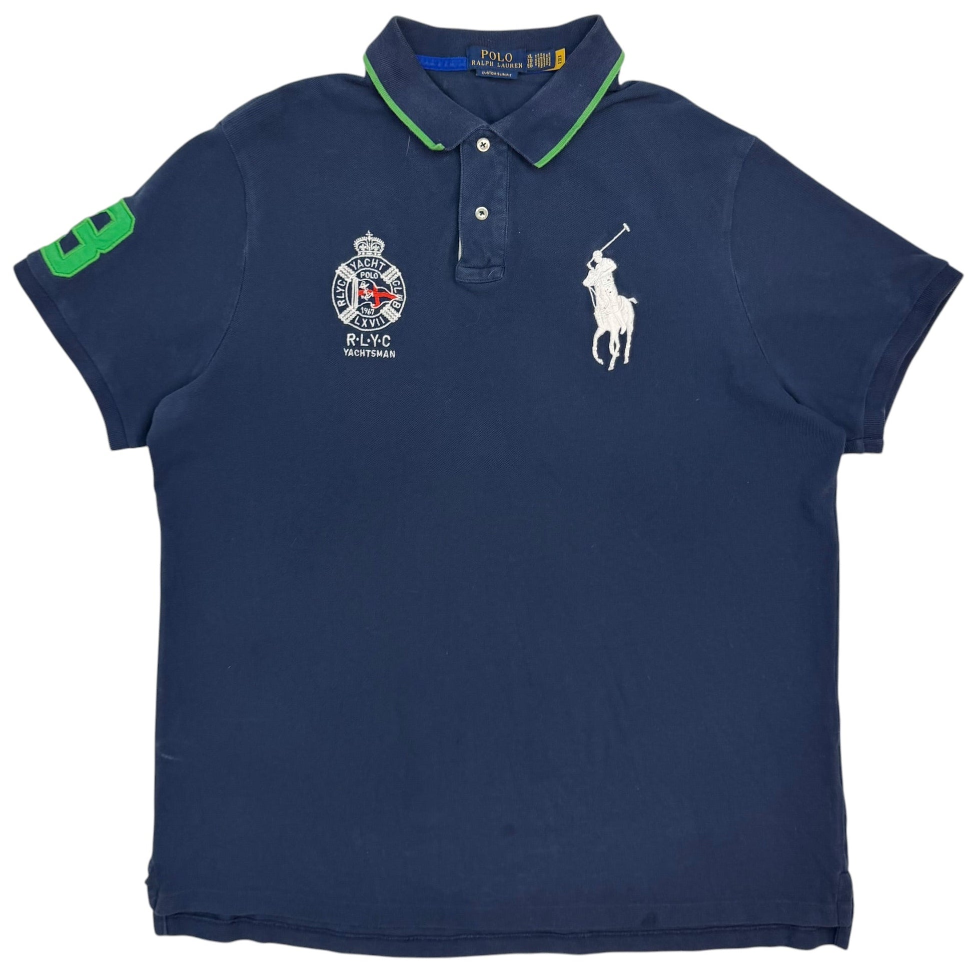 Vintage Polo Ralph Lauren Pony Polo Navy