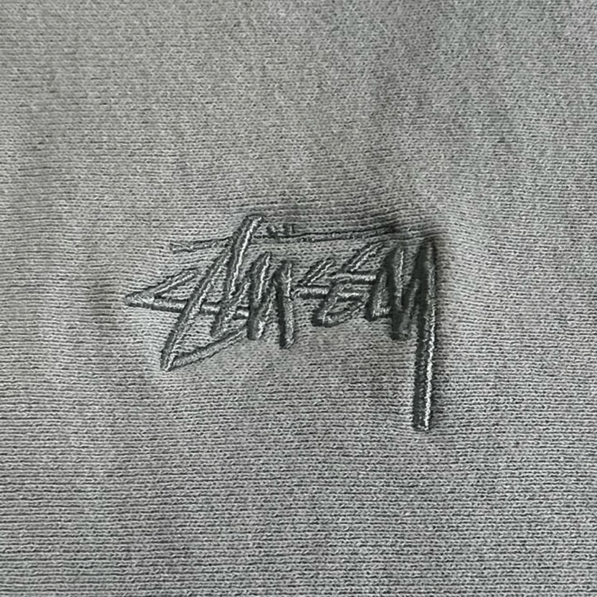Stüssy Short Sleeve Crew-Neck Sweatshirt Blue