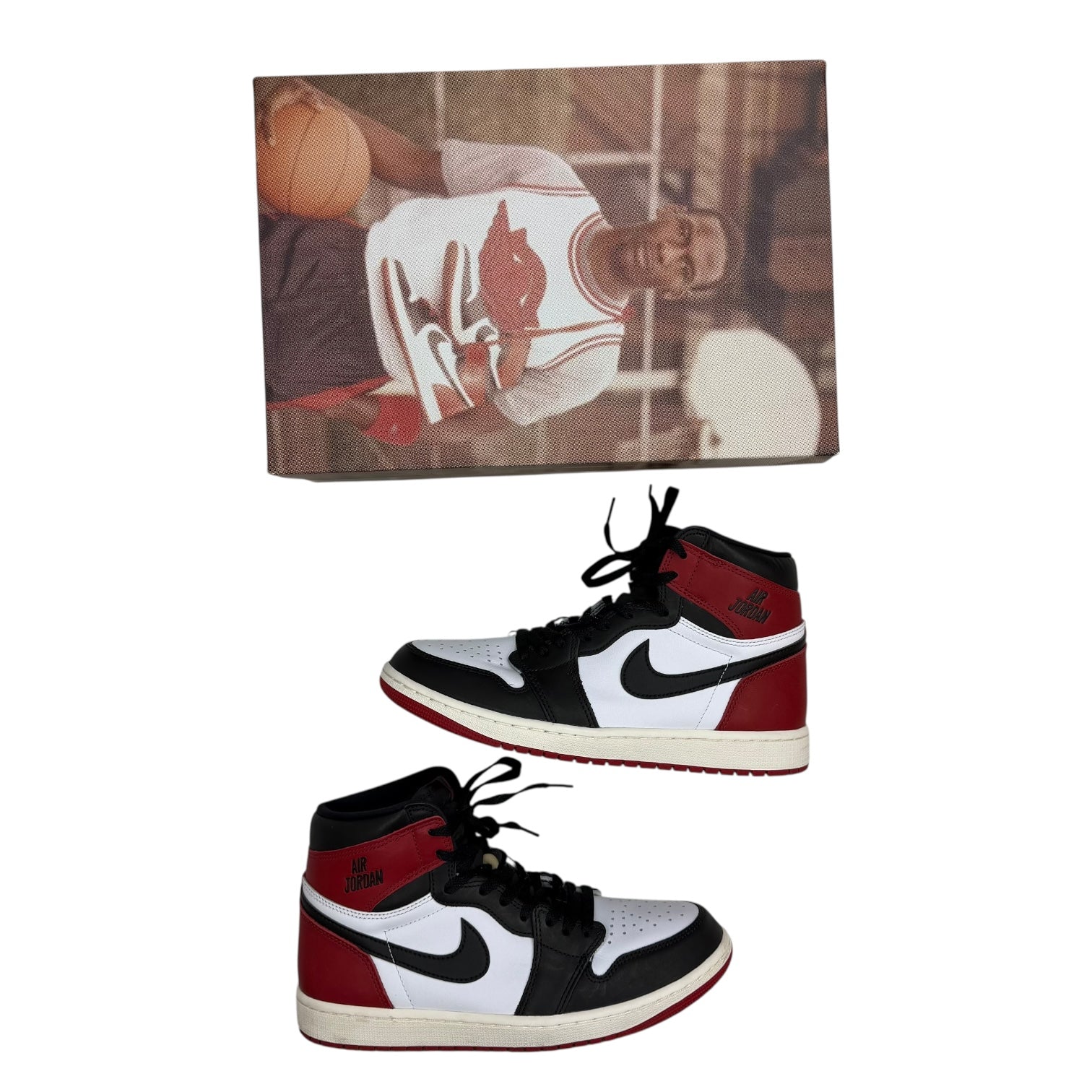 Jordan 1 Retro High OG Black Toe Reimagined (Used)