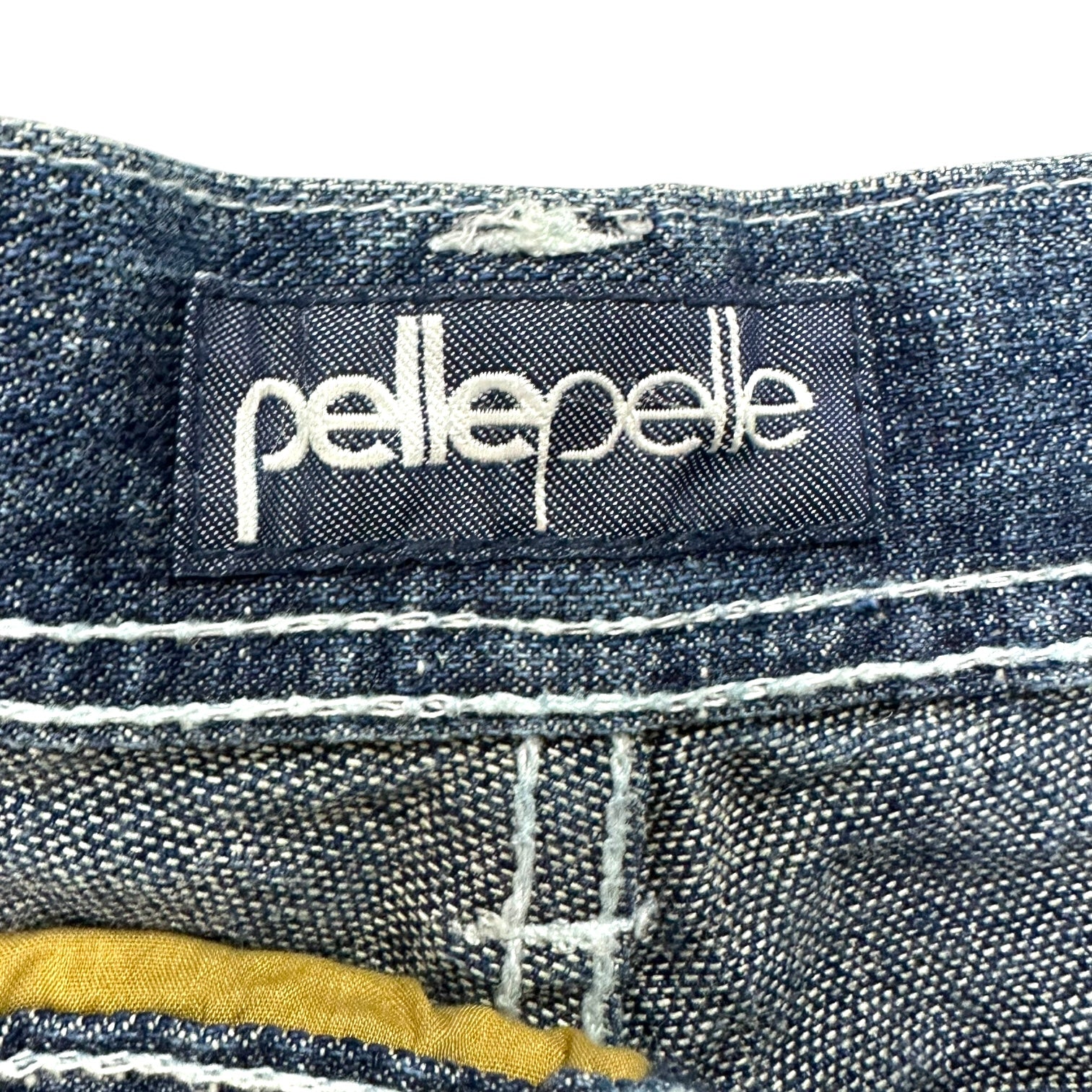 Vintage Y2K Pelle Pelle Dark Wash Denim Pants