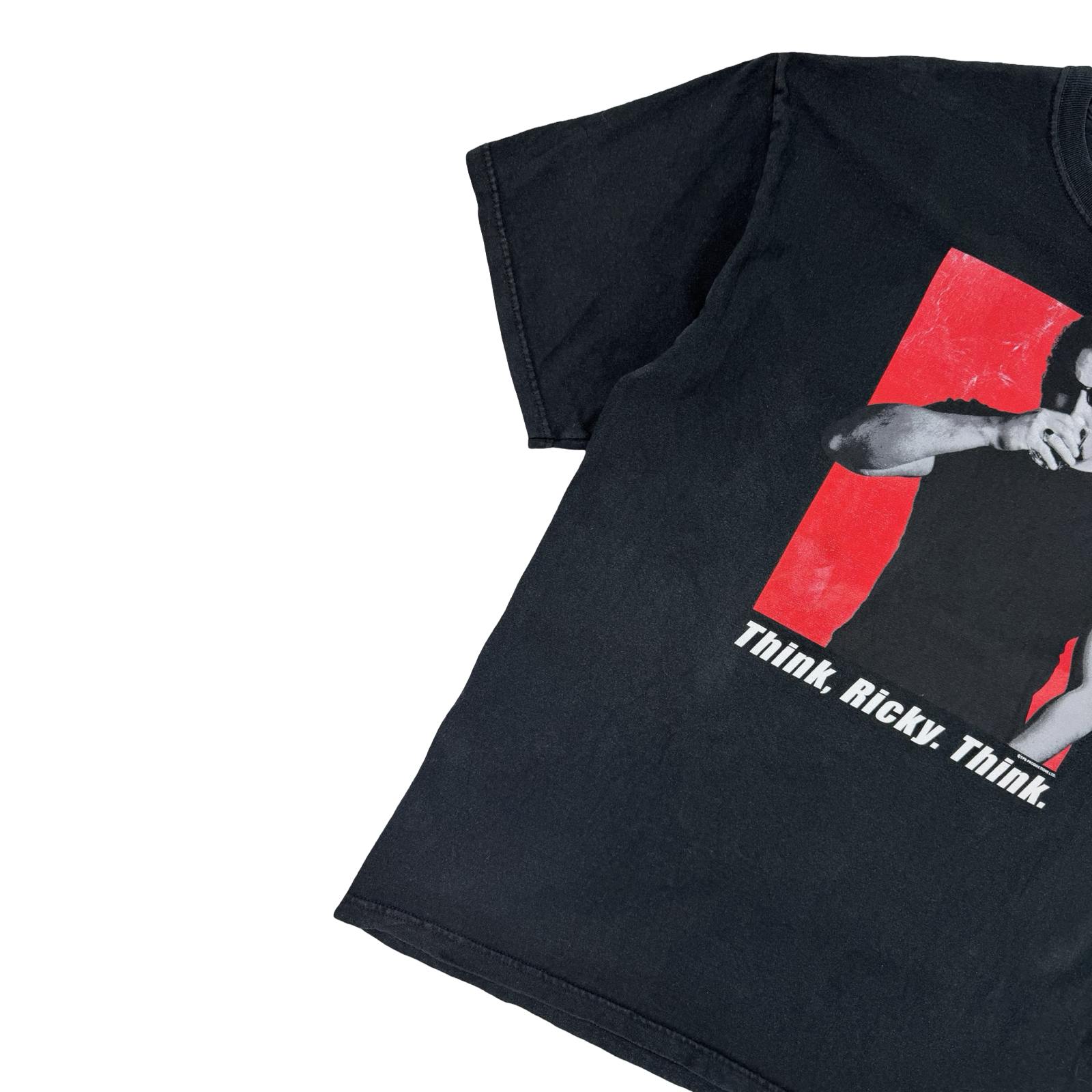 Vintage Trailer Park Boys Think Ricky Think T-Shirt Black