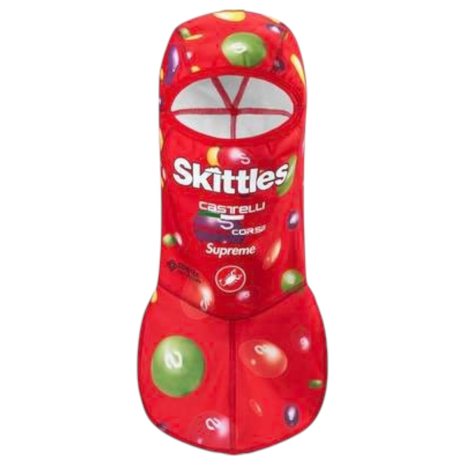 Supreme Skittles Castelli Balaclava Red