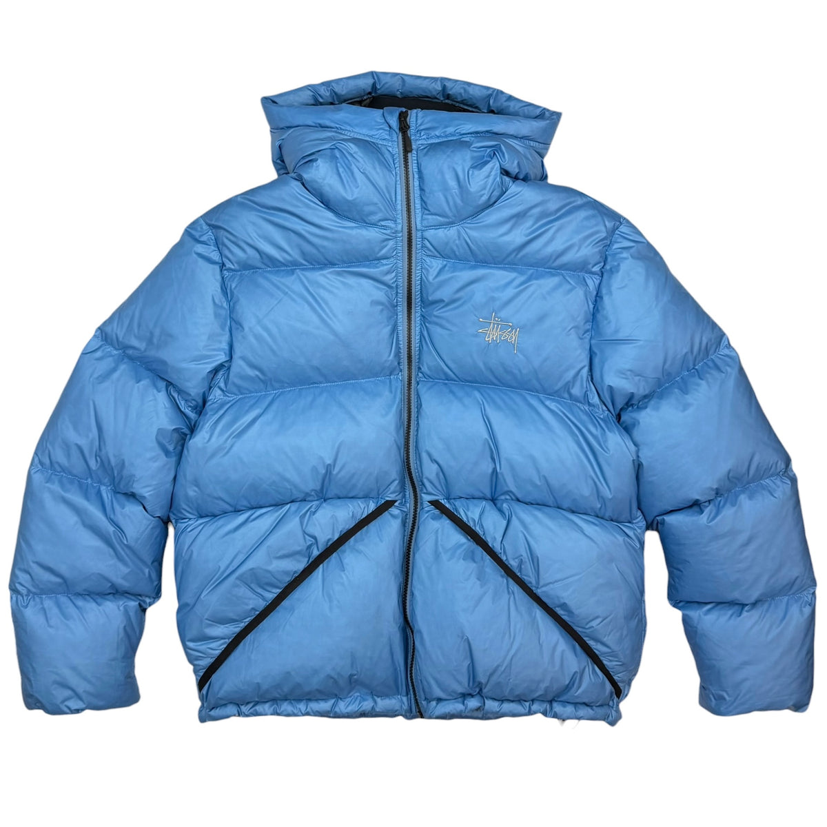 Stussy Micro Ripstop Down Parka Sky Blue
