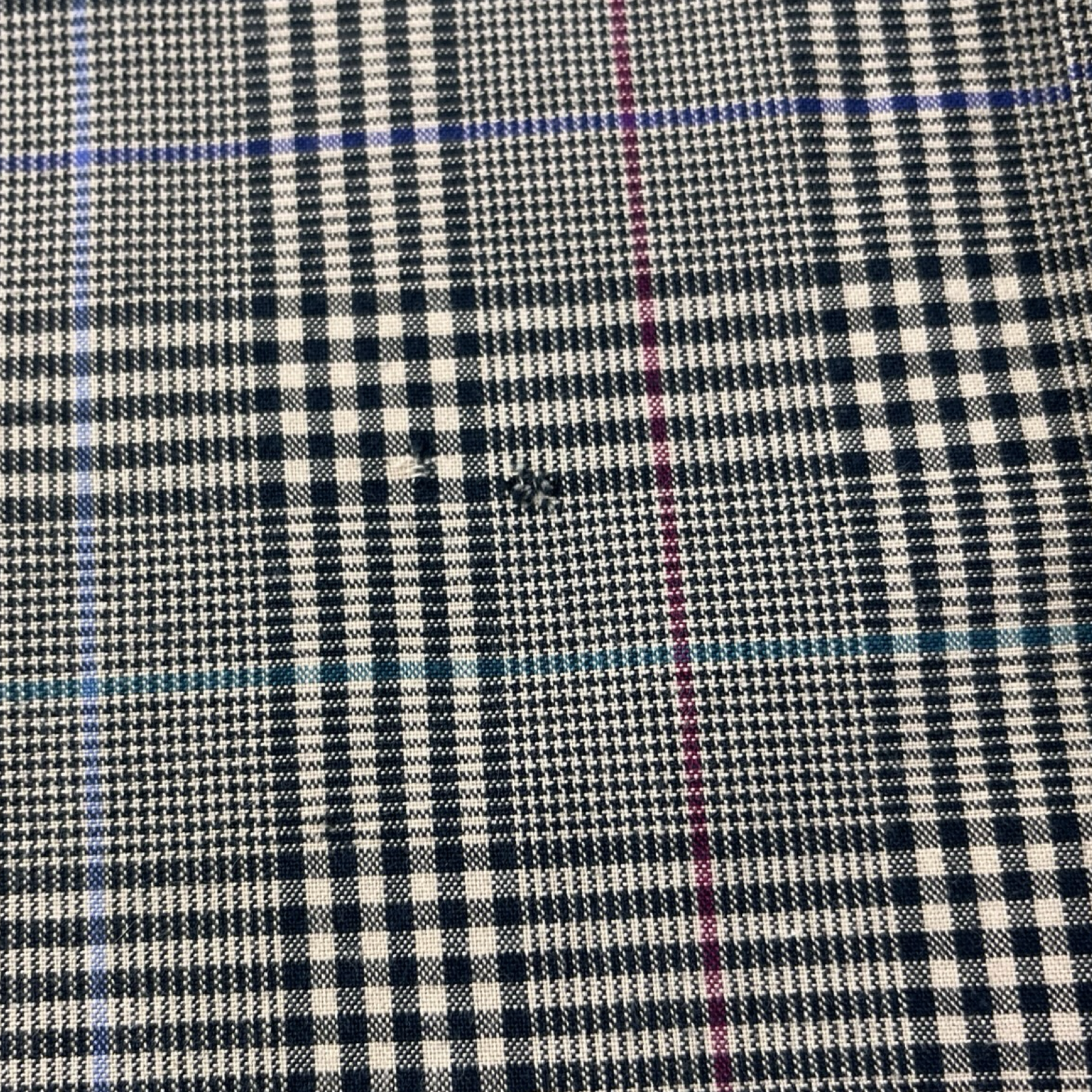 Vintage Christian Dior Plaid Brown Button-Up Shirt