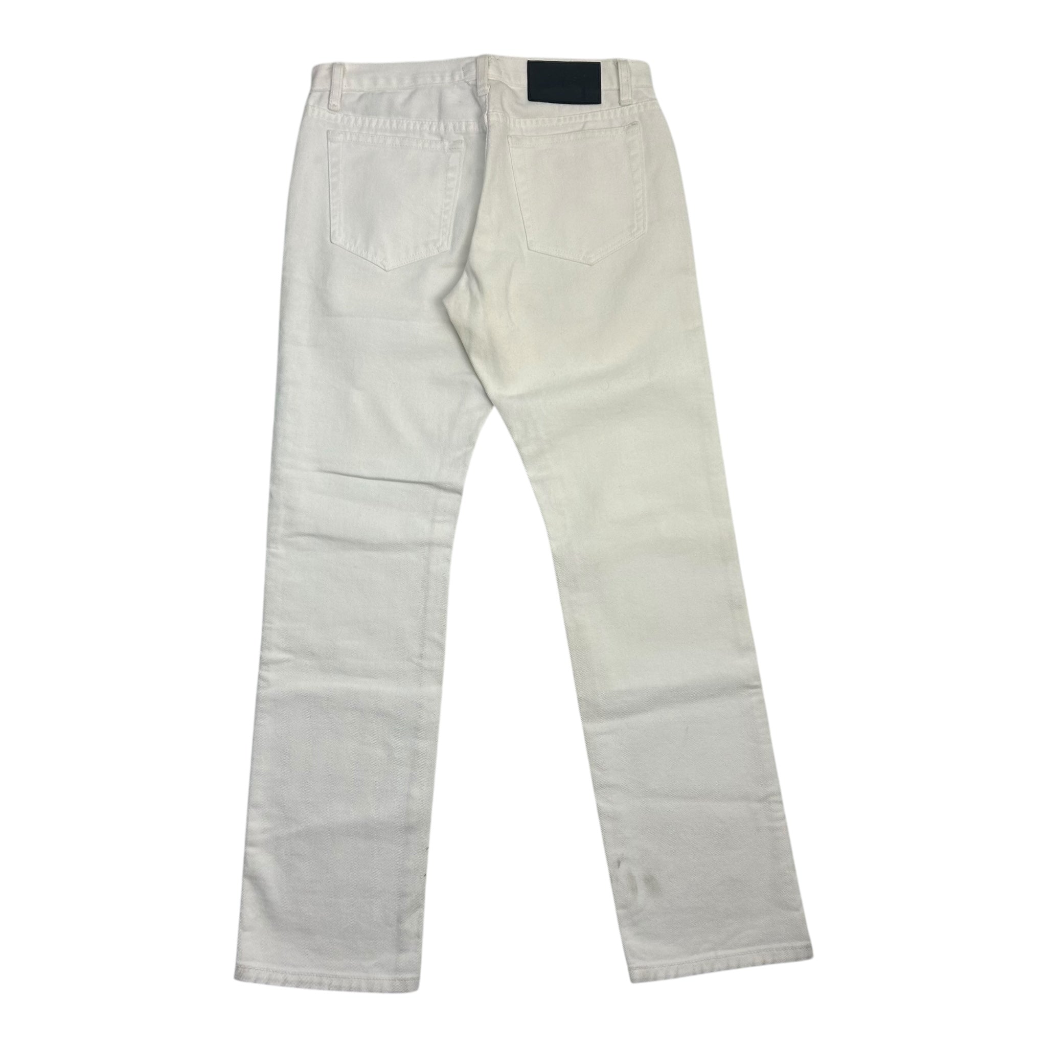 Stussy Straight Leg Jeans White