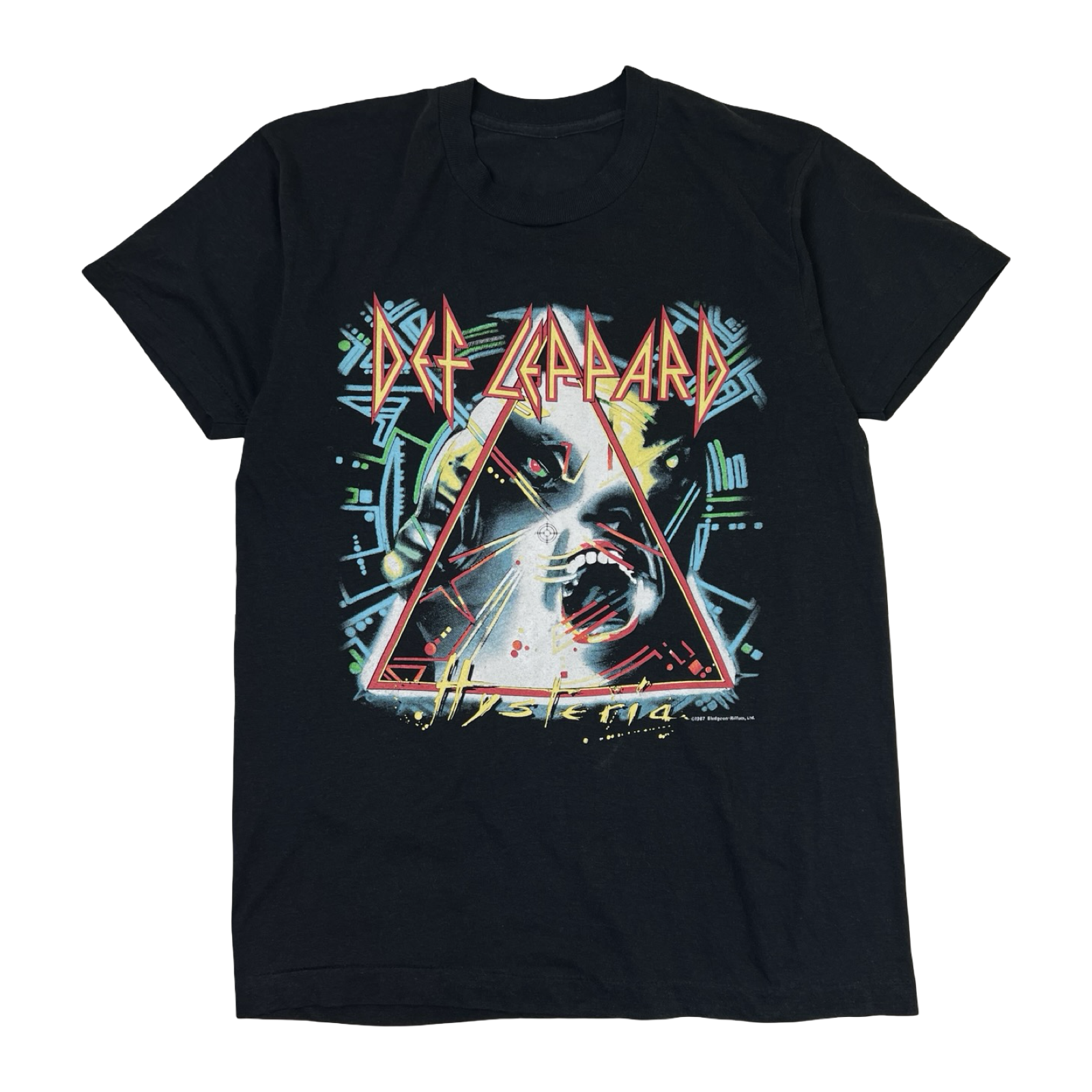 Vintage 1987 Def Leppard Hysteria Japan Tour T-Shirt