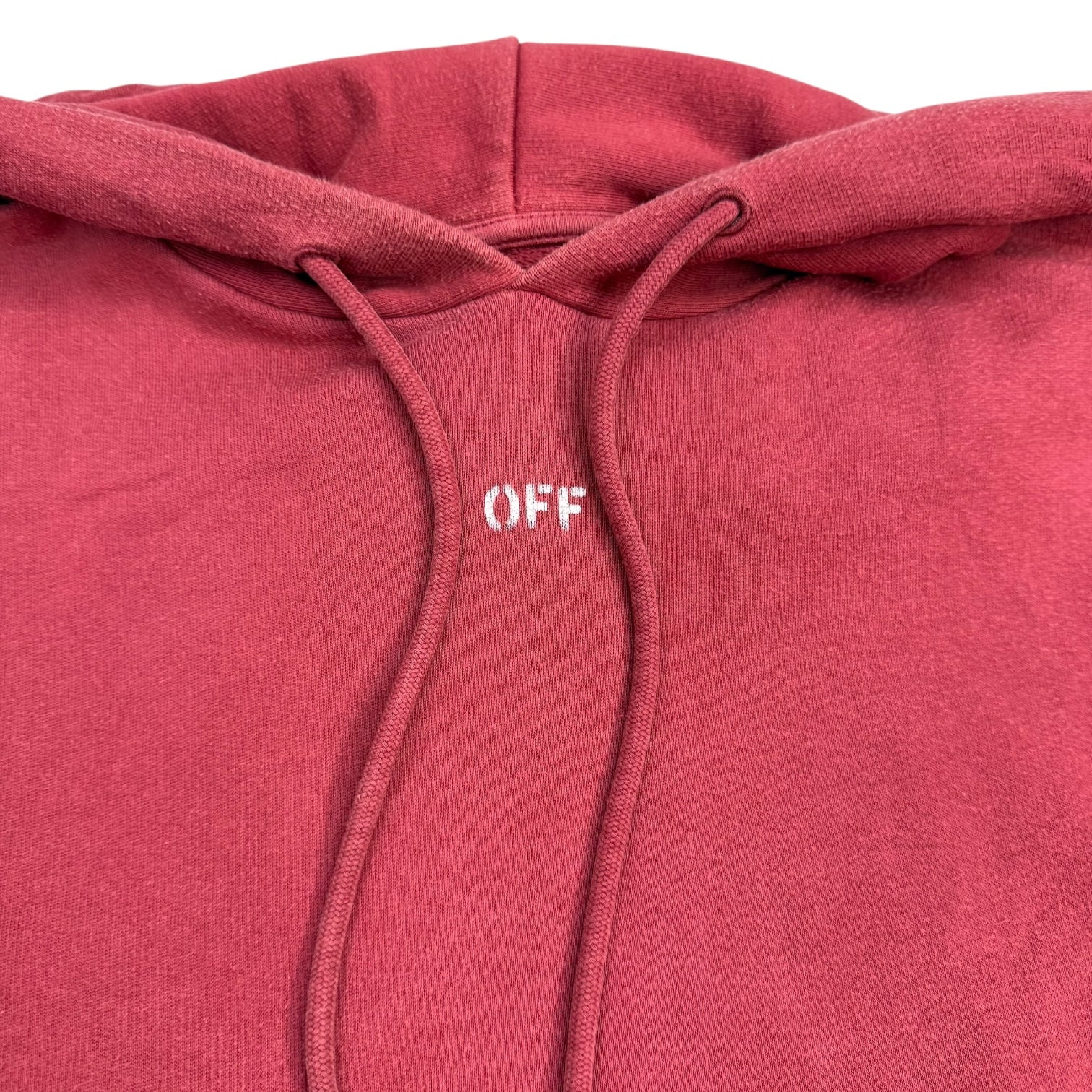 Off-White Seeing Things Arrows Hoodie Red