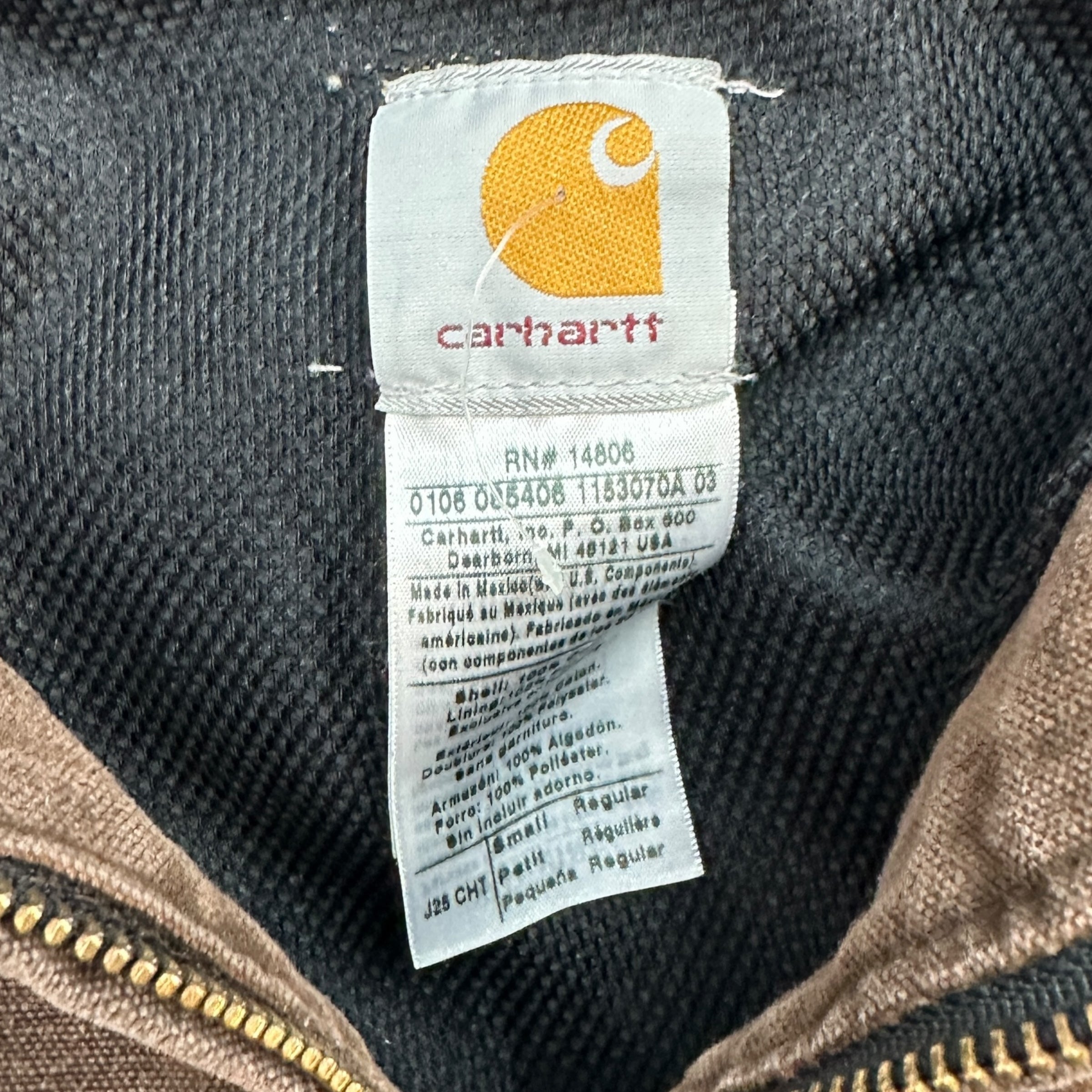 Vintage Carhartt Active Jacket Brown