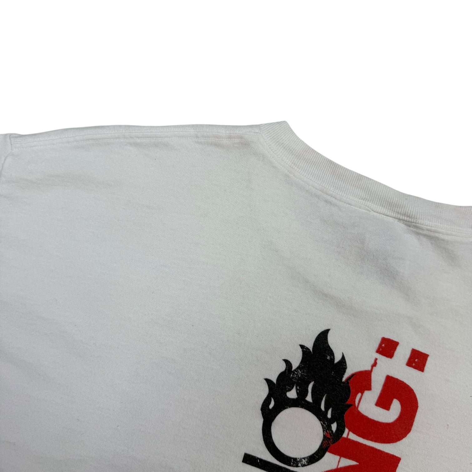 2001 Green Day Warning Tee White