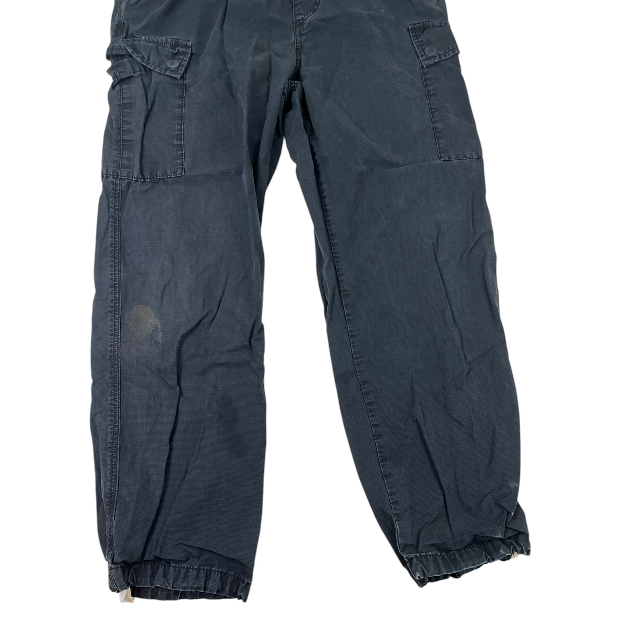 Stussy Ripstop Cargo Beach Pants Washed Black