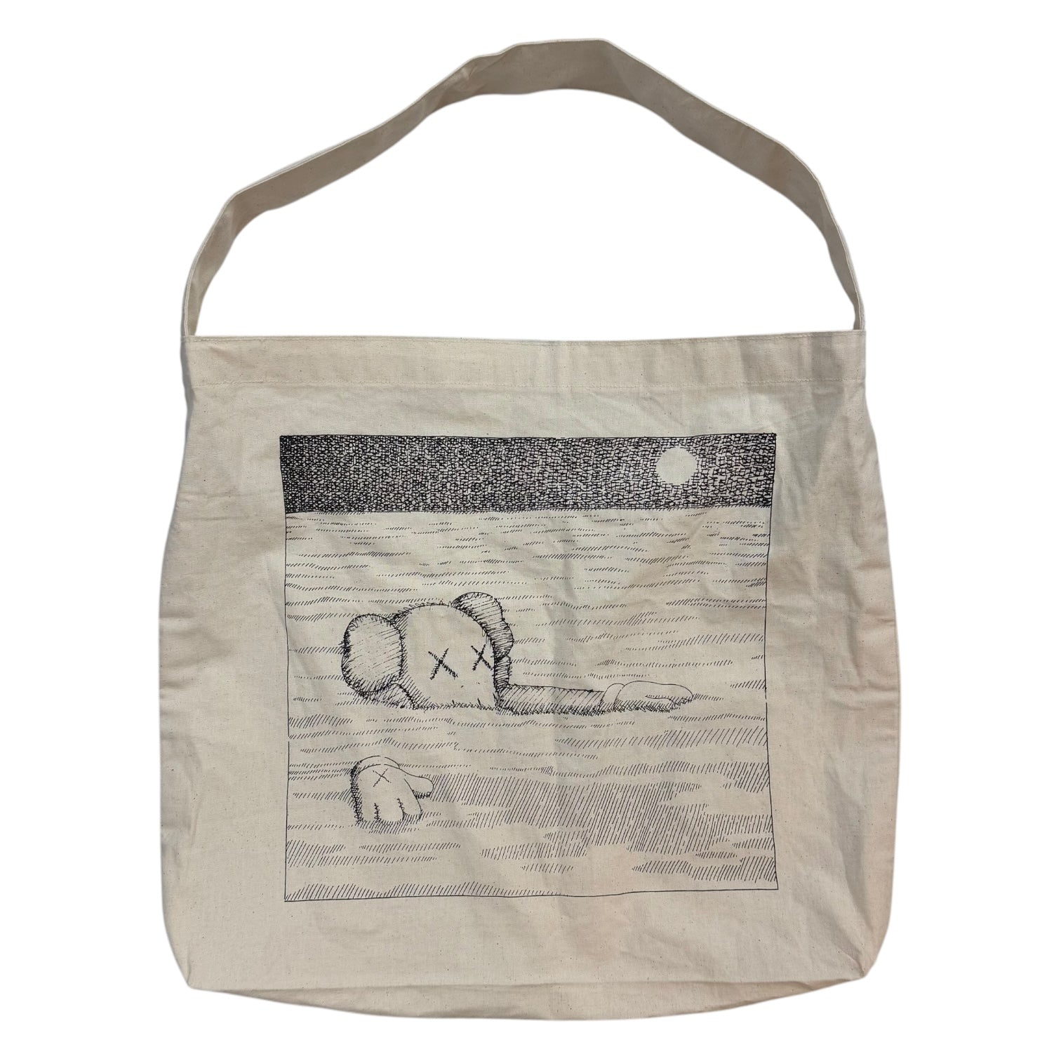 Kaws x Uniqlo Artbook Cover Tote Bag