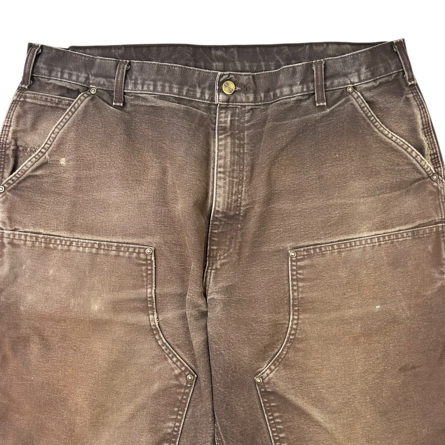 Vintage Carhartt Double Knee Pants Brown