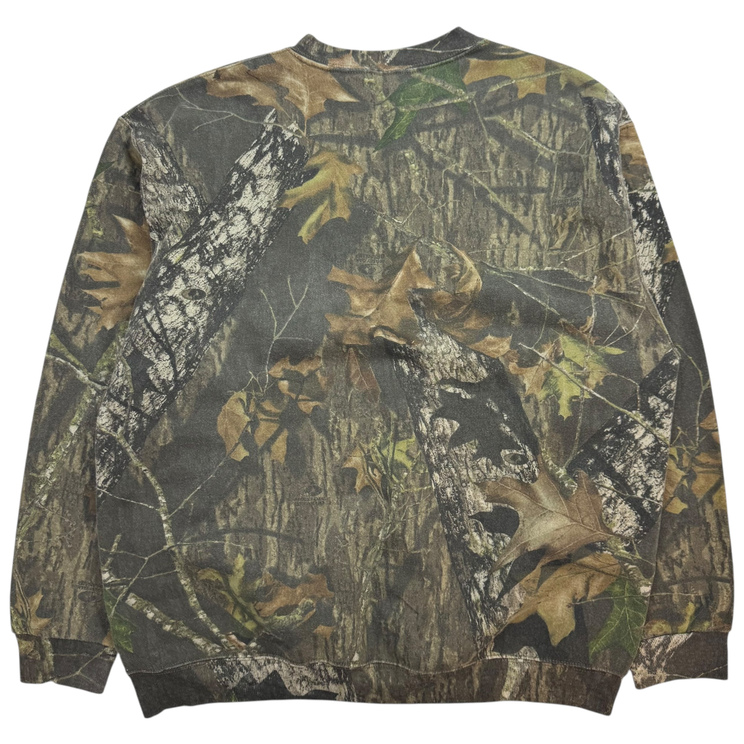 Vintage Mossy Oak Crewneck Camo