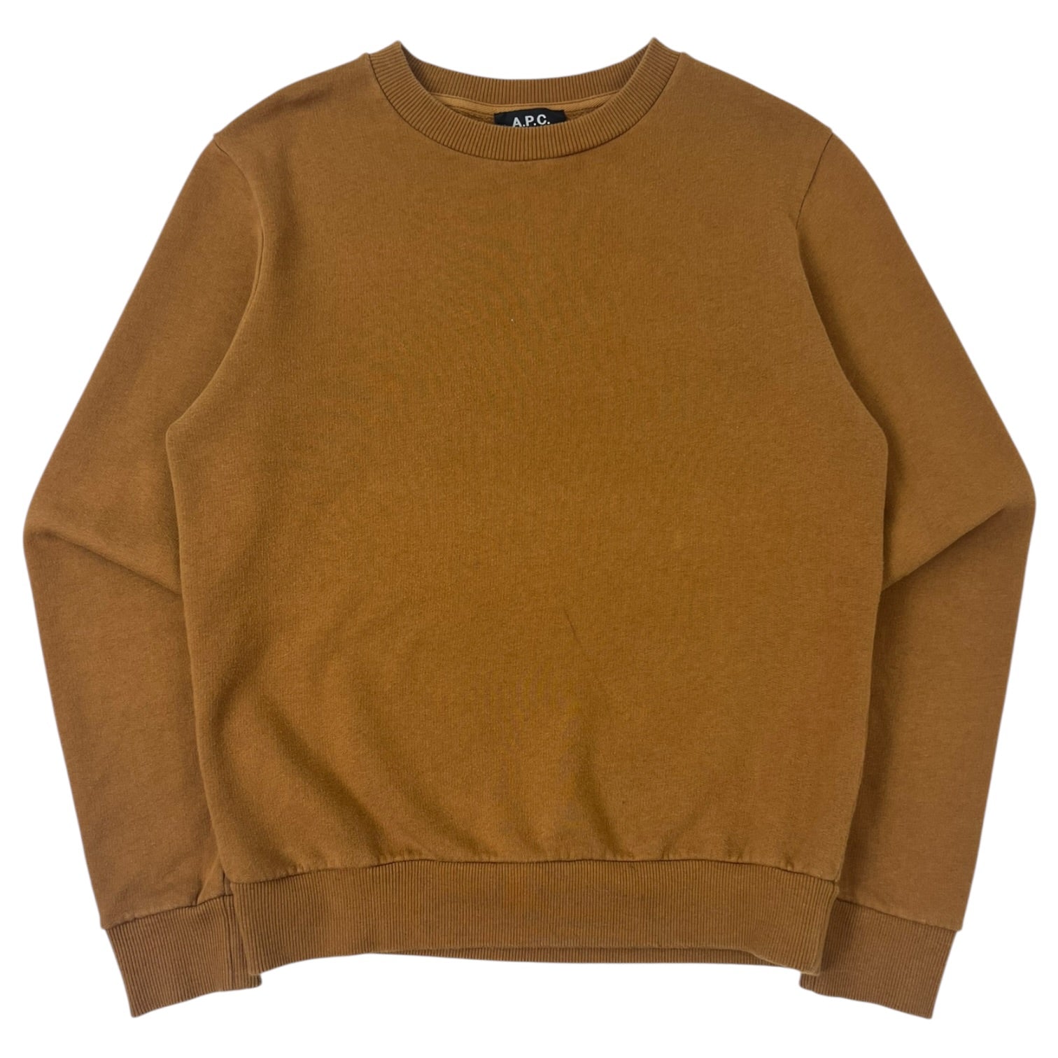 (W) A.P.C Crewneck Caramel Brown