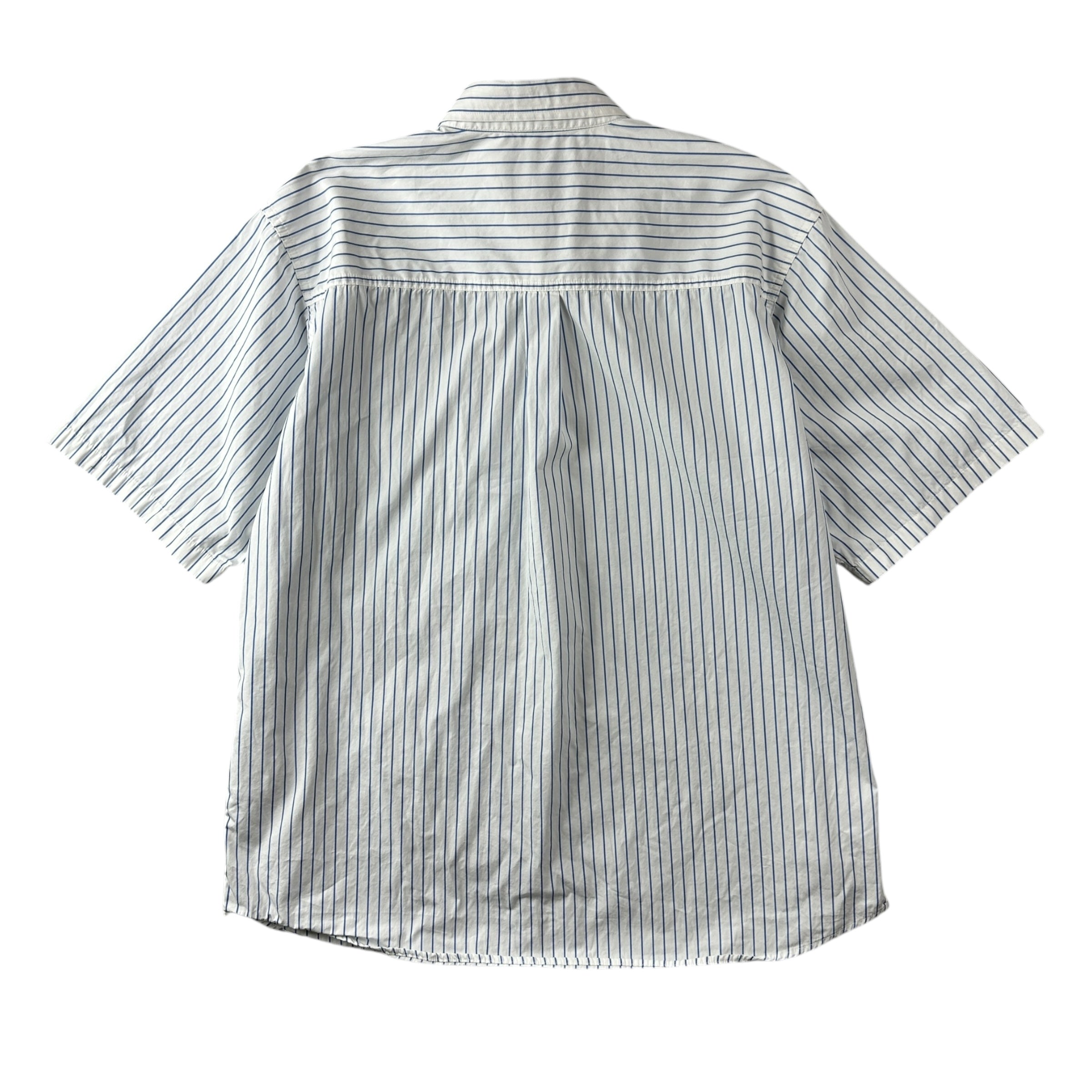Carhartt W.I.P Linus Button Up White/Blue