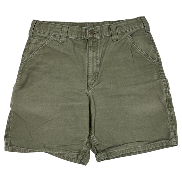 Carhartt B25 Washed Duck Carpenter Shorts