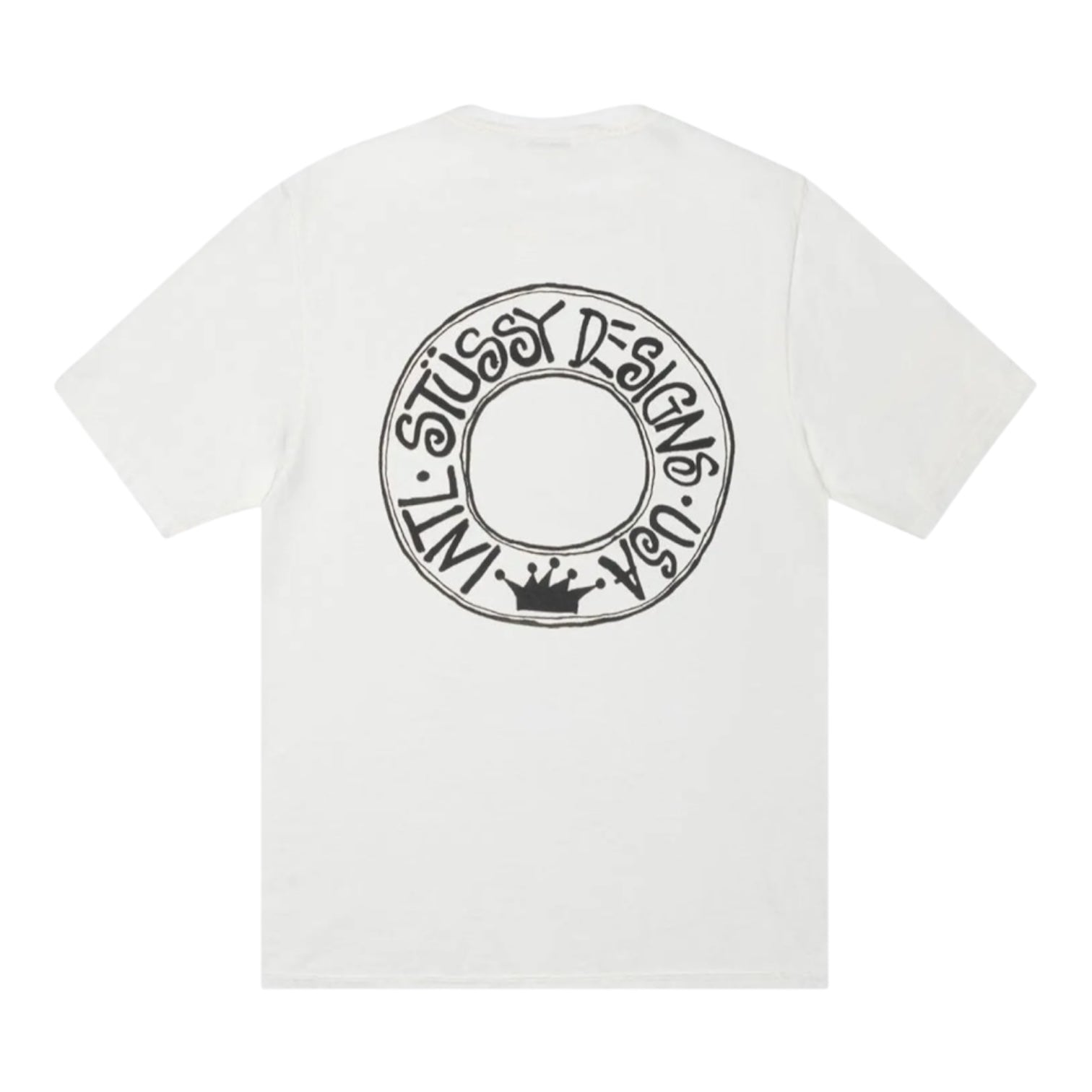 Stussy Pigment Dyed Buana Tee Natural White