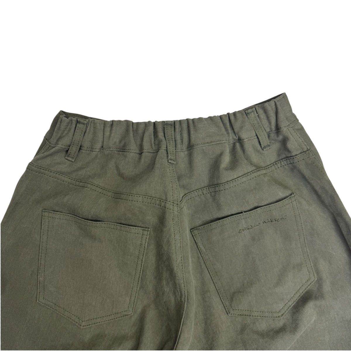 Estudio Niksen Half Dart Maxi Jeans Green