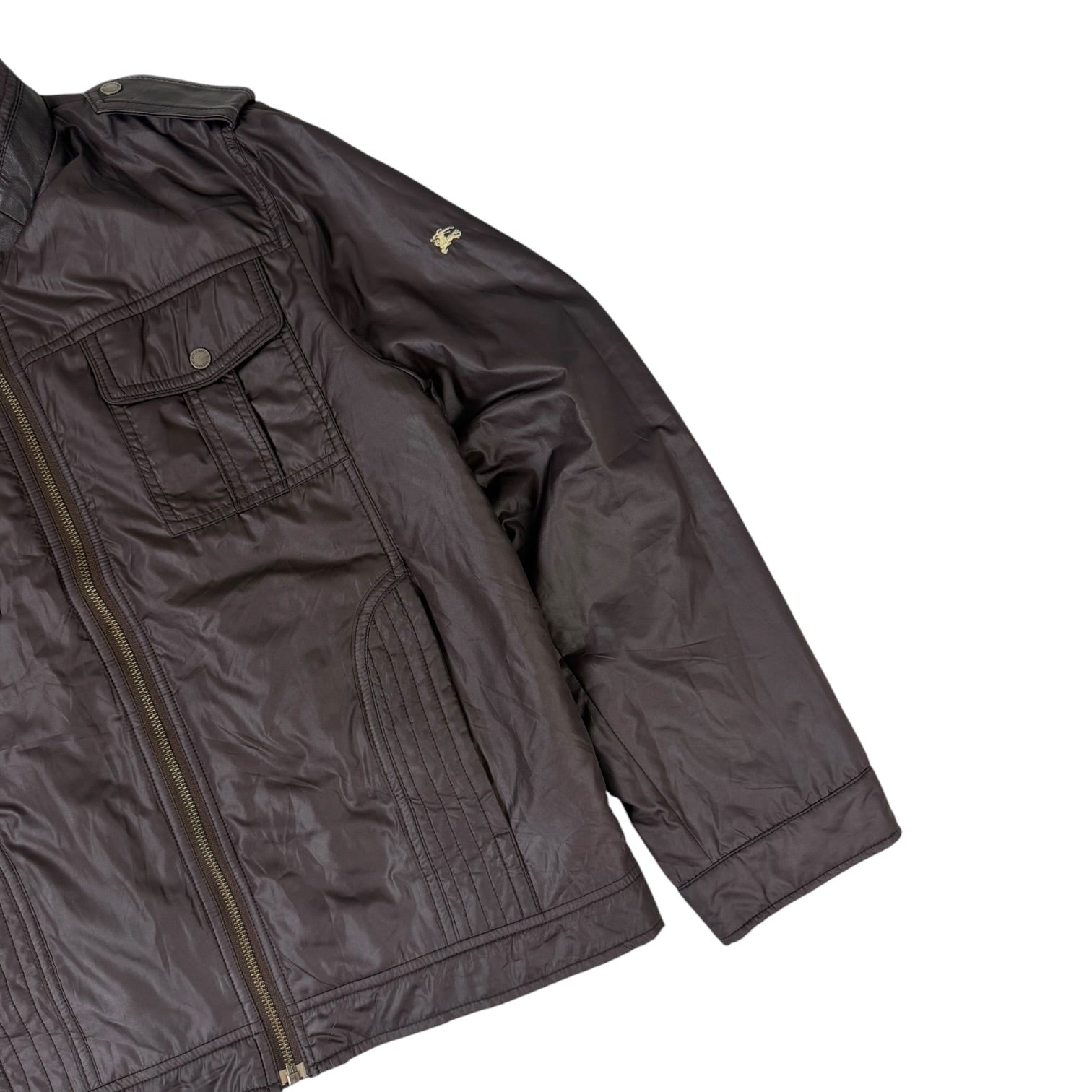 Burberry Black Label Utility Jacket Brown