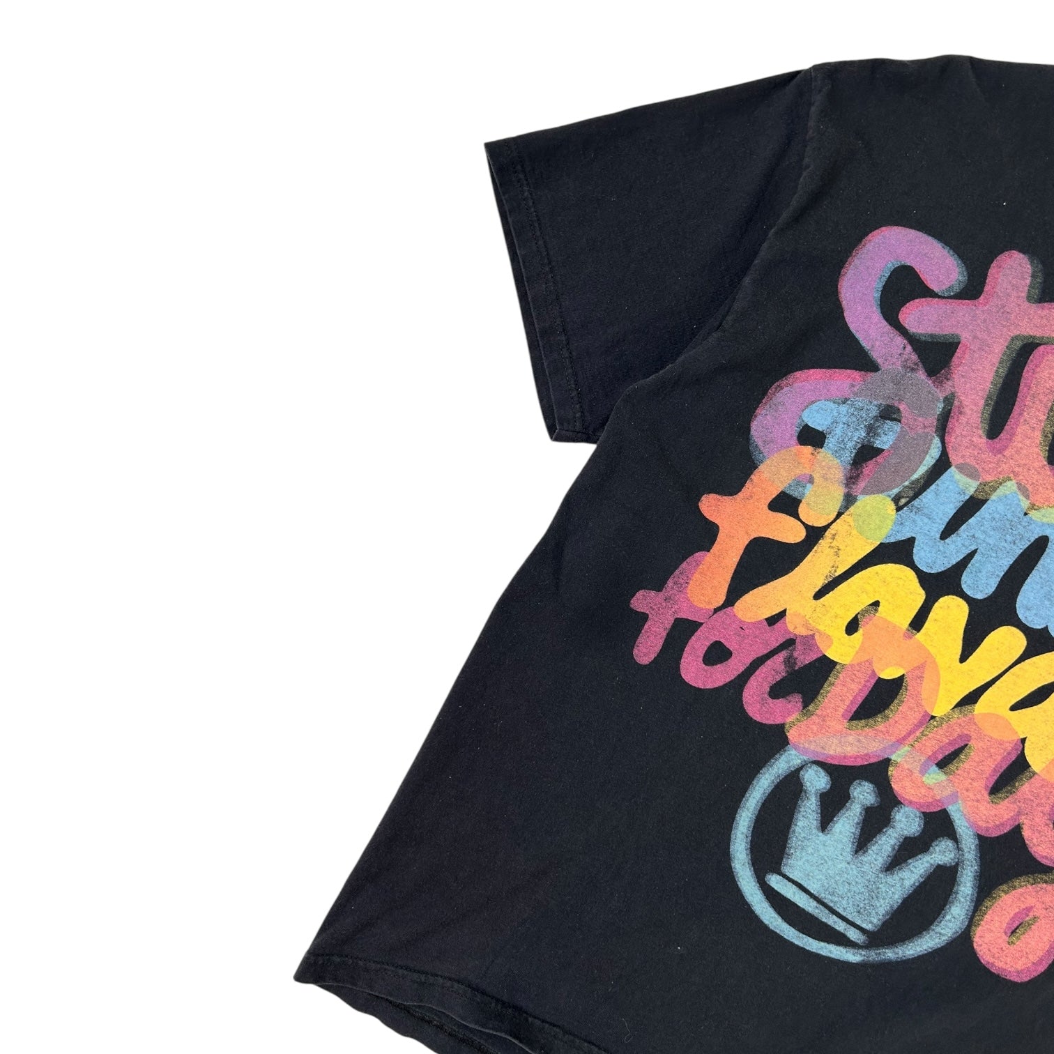 Vintage Stussy Flavaz T-Shirt Black
