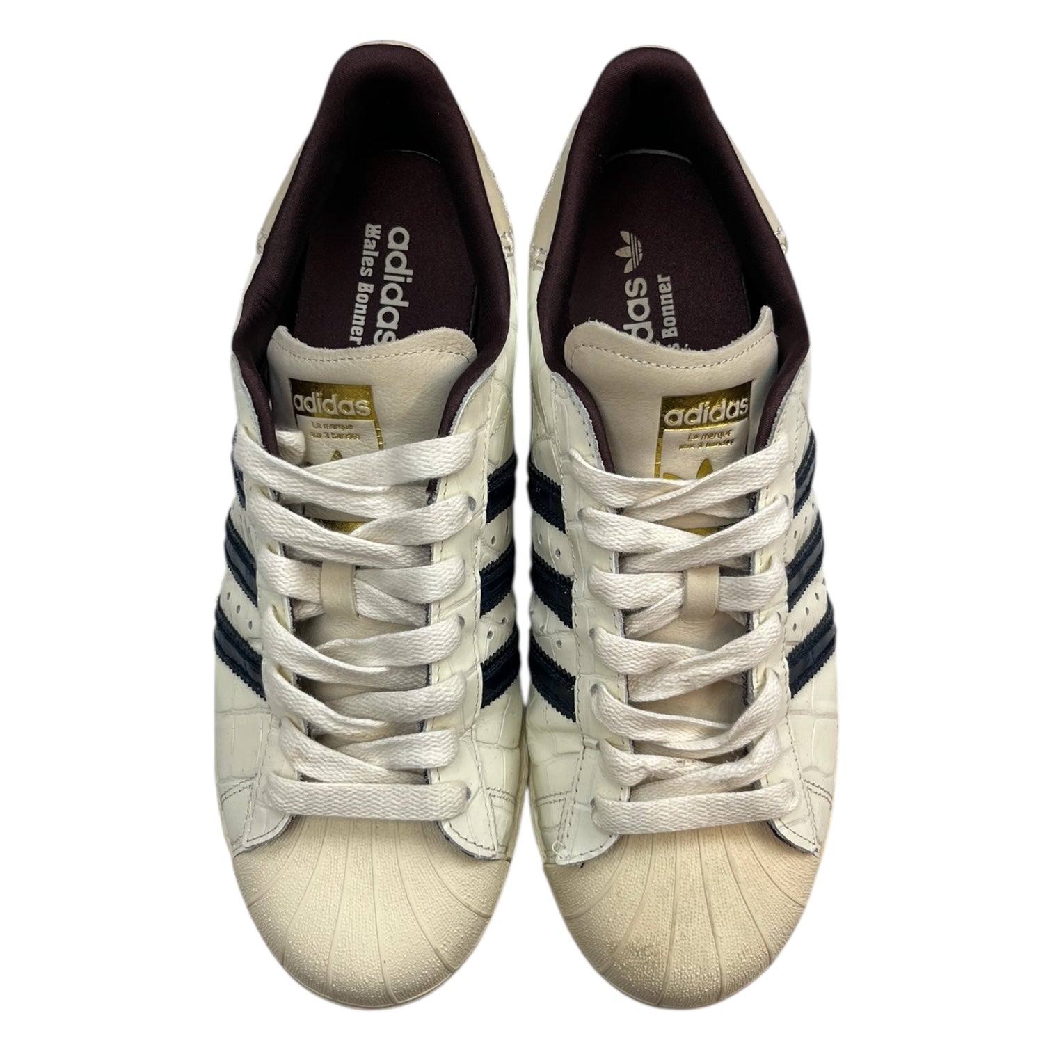 Adidas X Wales Bonner Superstar White Crocodile (Used)