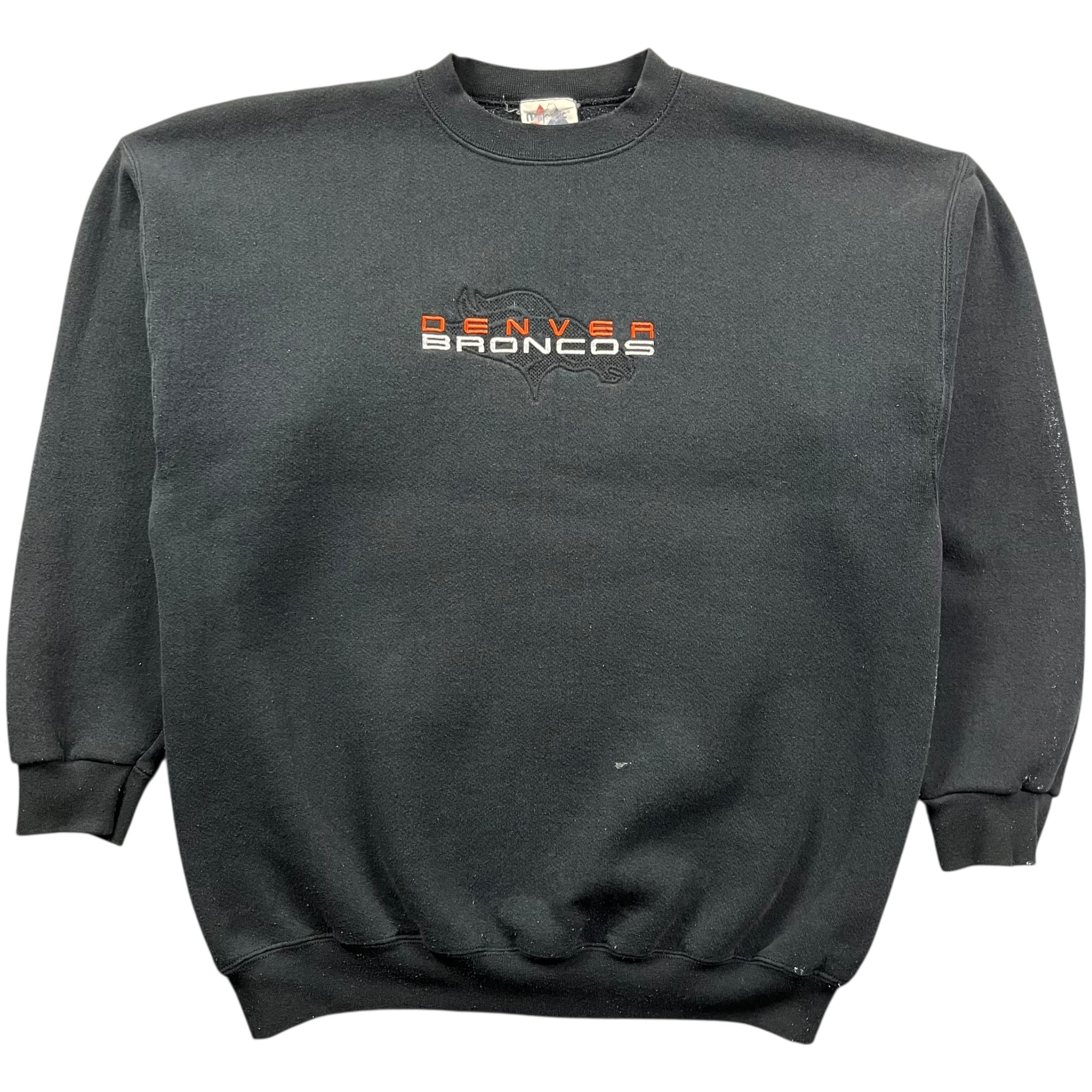 Vintage Denver Broncos Crewneck Black